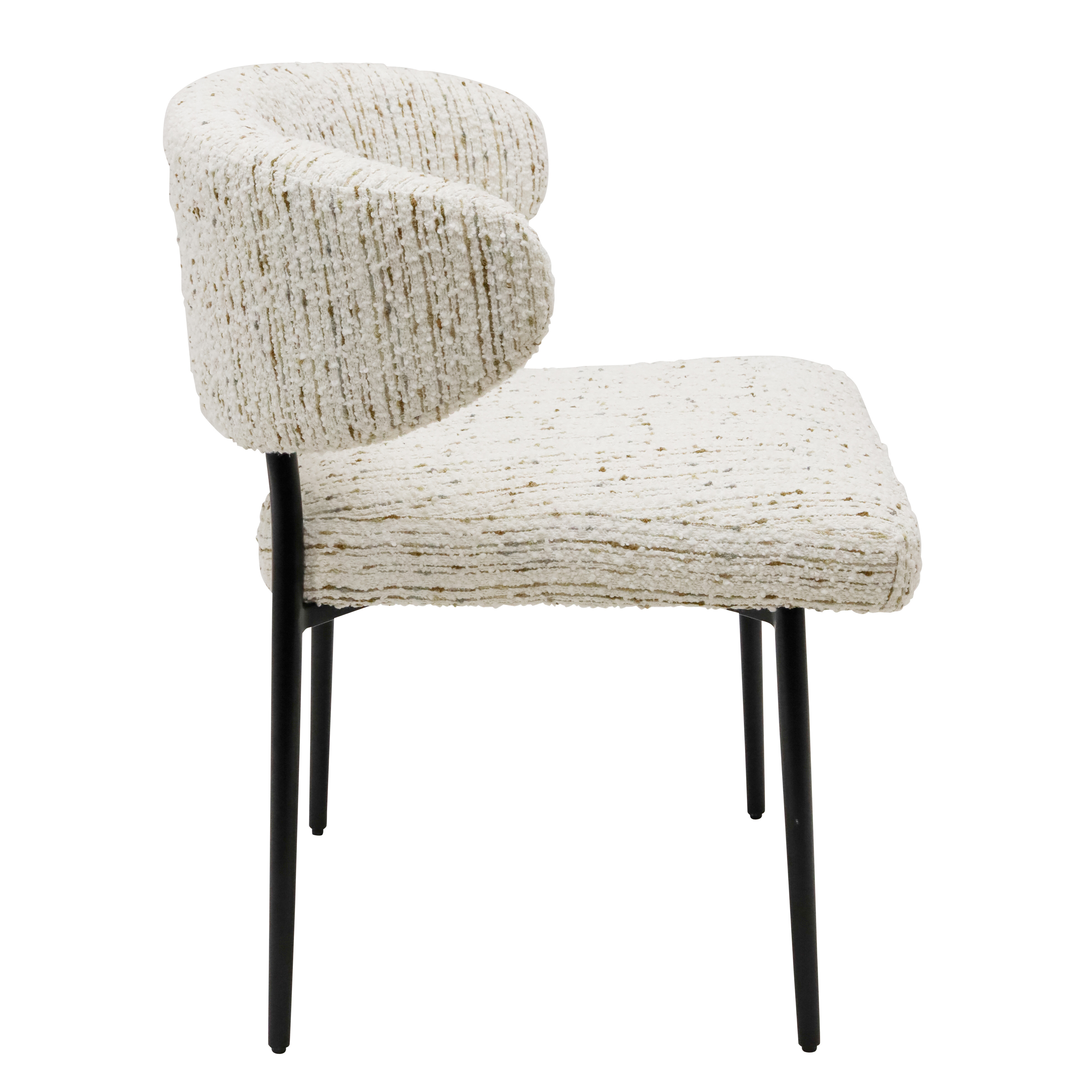 Low-Profile Dining Chair - Multi Fleck