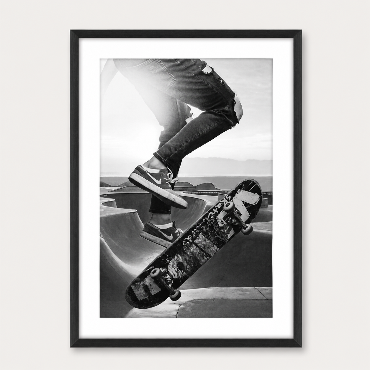 Urban Photography Print B - Black