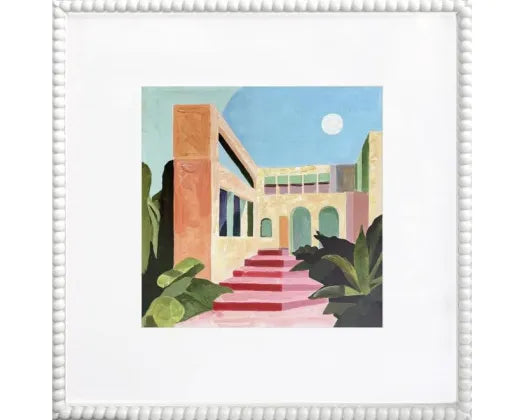 Dust Til Dawn C Glass Framed Canvas