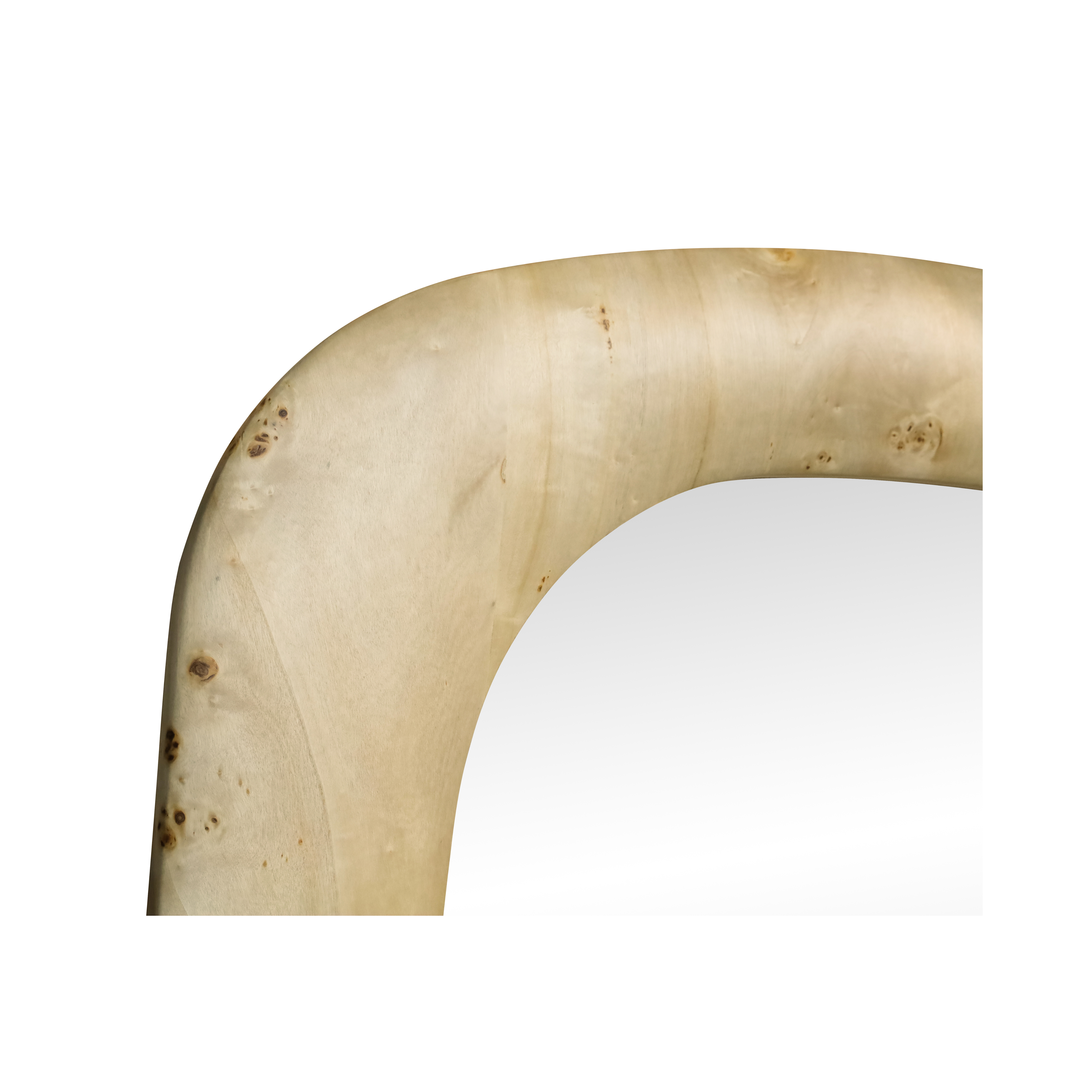 Tasmin Mirror - Burl Veneer