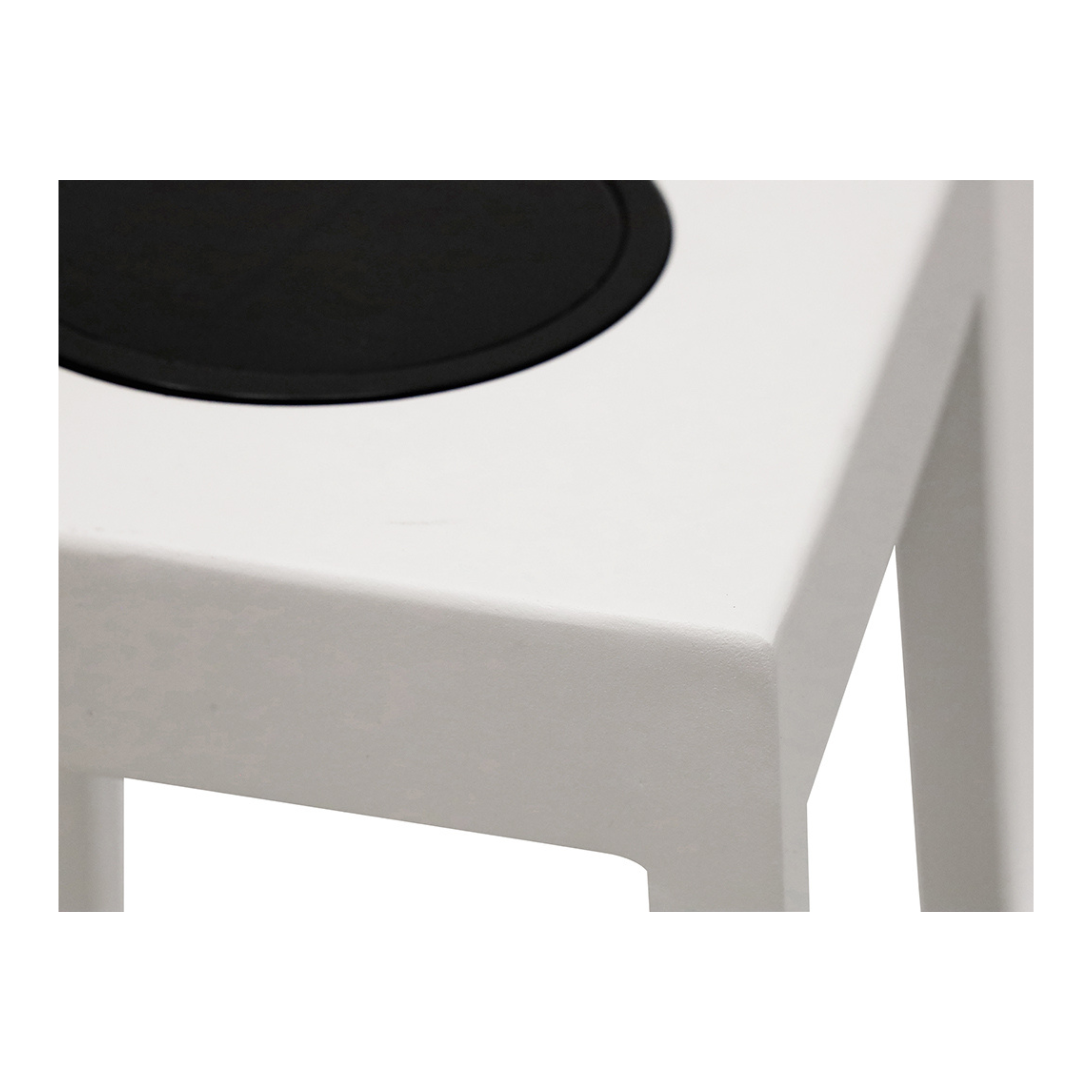 Trapezoid Aluminium Outdoor Solar Lamps - White