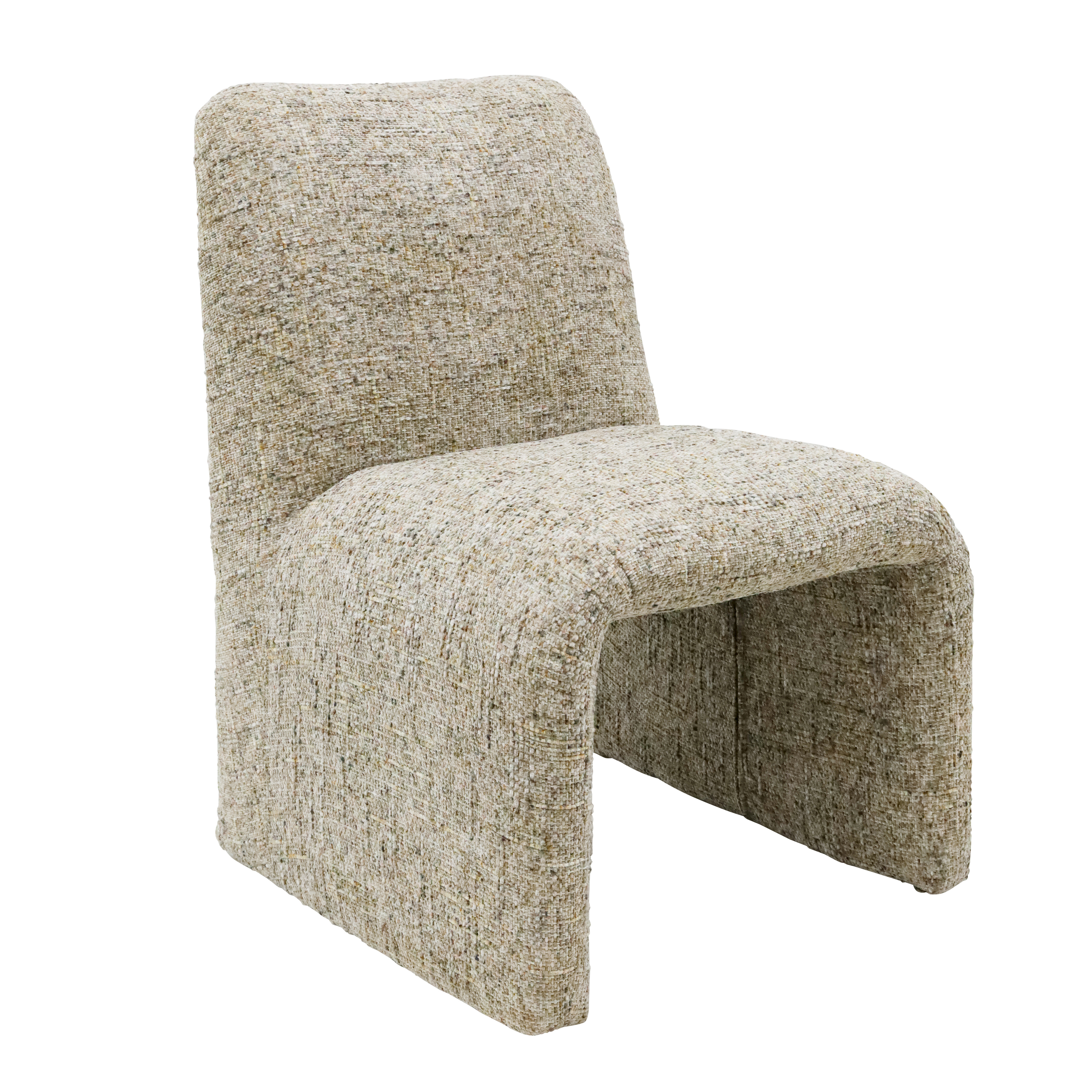 Greta Dining Chair - Grey Fleck