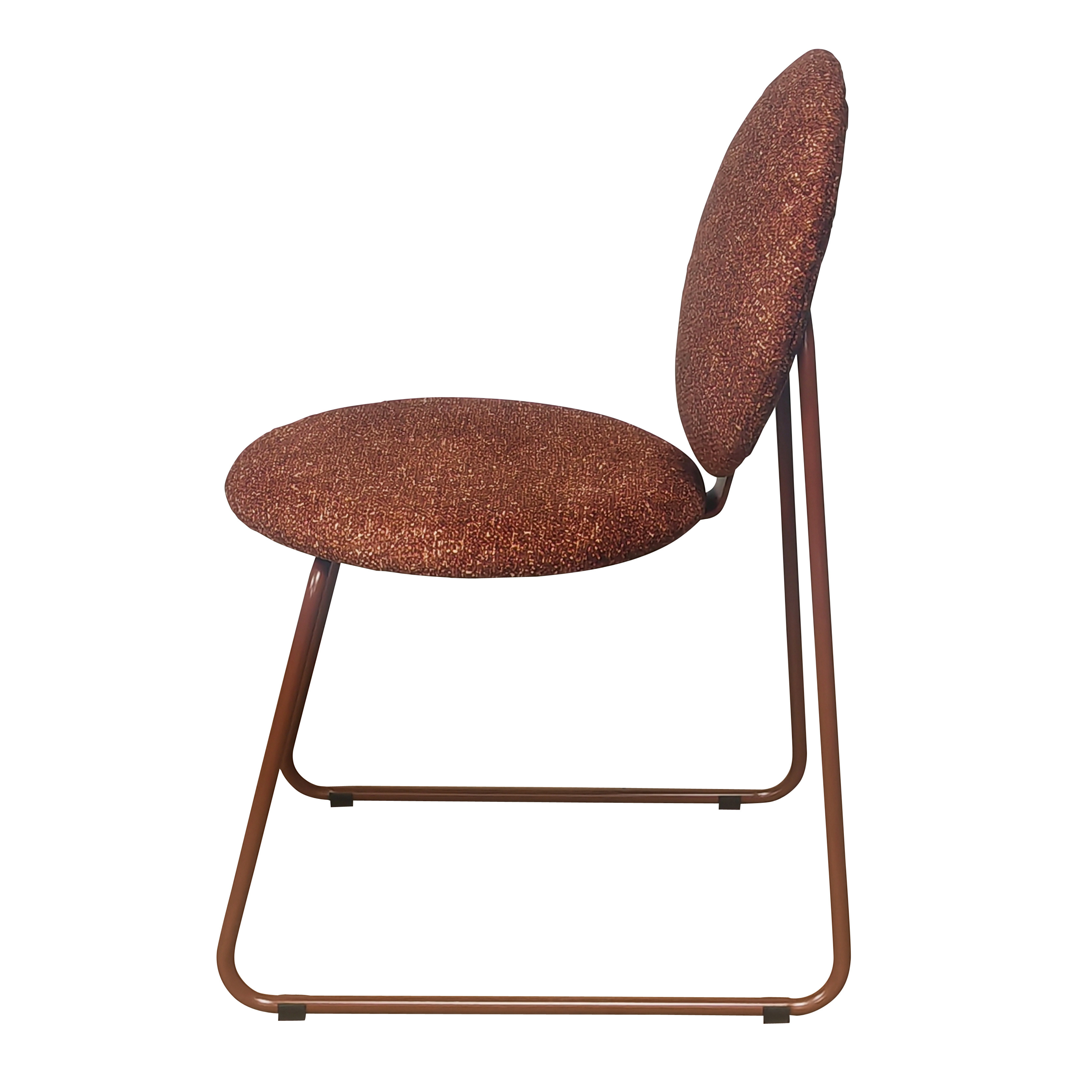 2x Jolene Dining Chair - Terracotta
