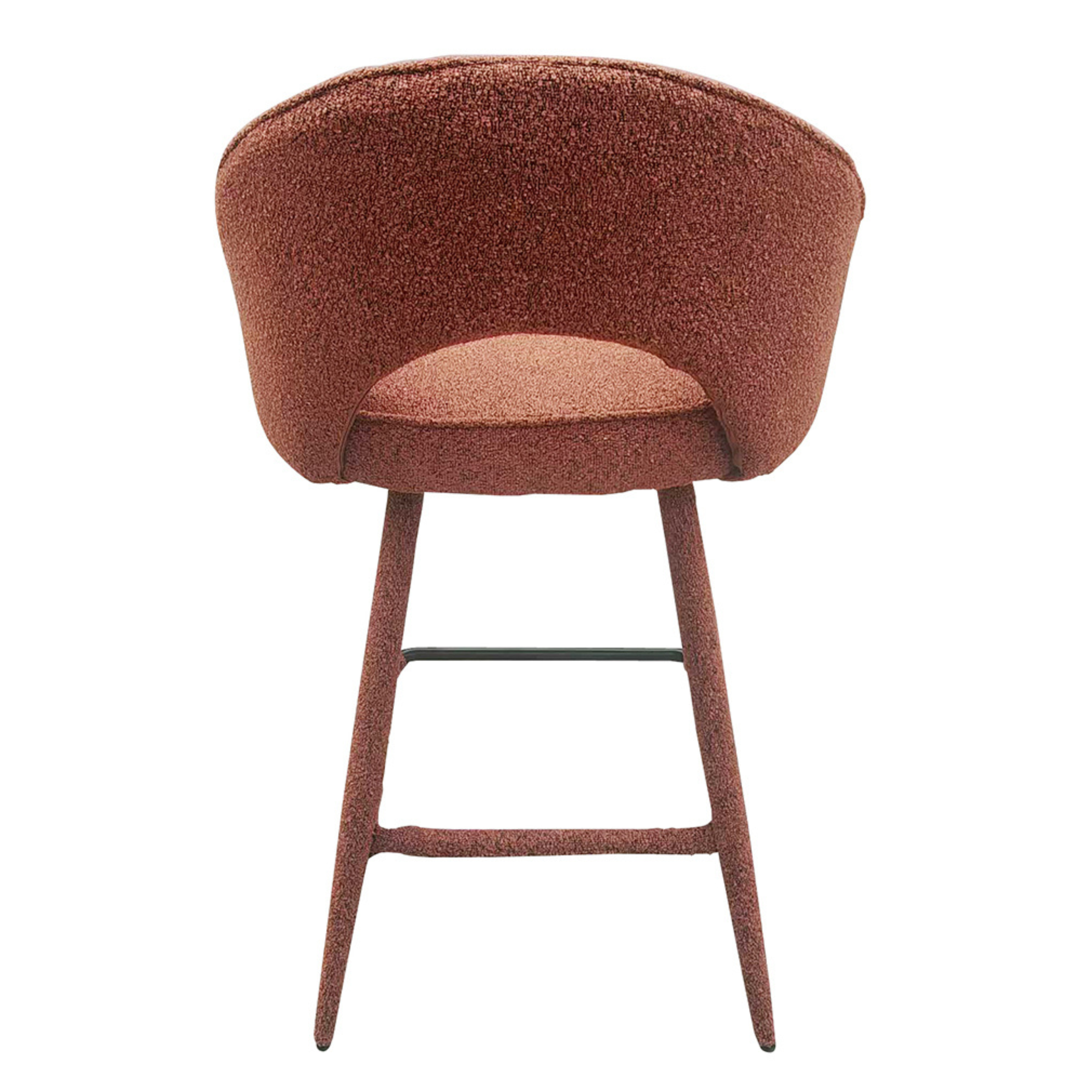 2x Adalina Bar Stool - Red Brick