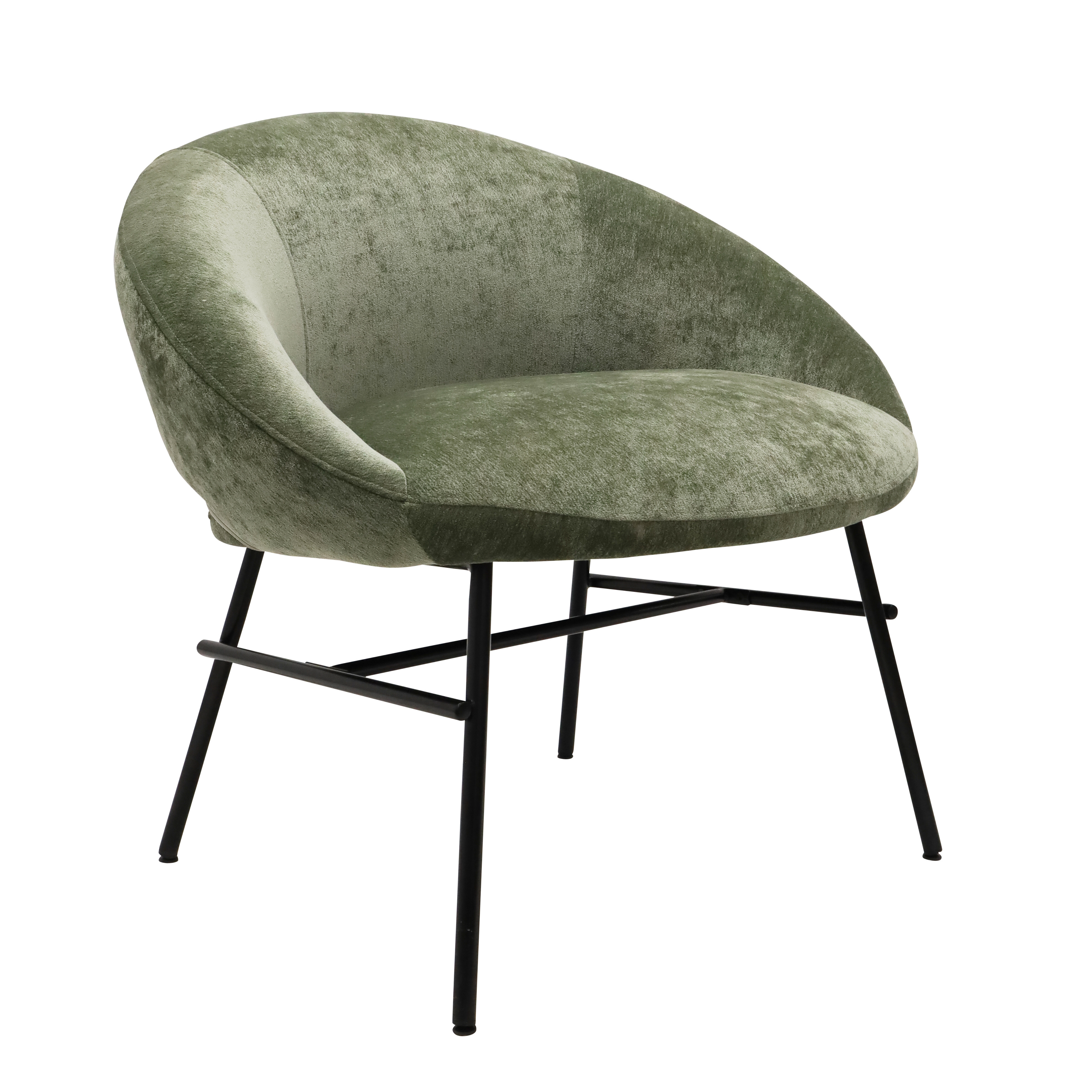 Sophia Occasional Chair - Sage Green & Black