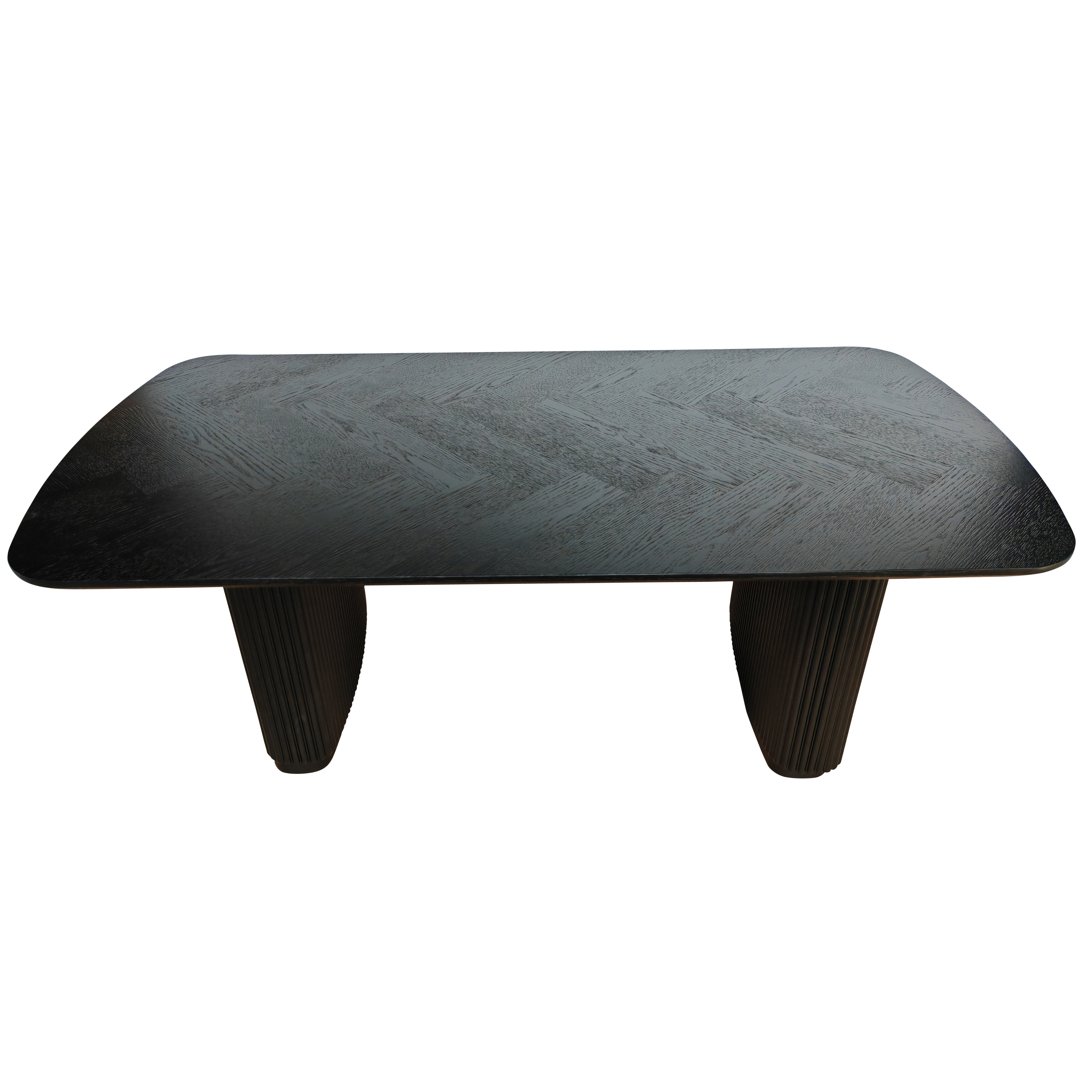 Kerby Coffee Table - Black Veneer