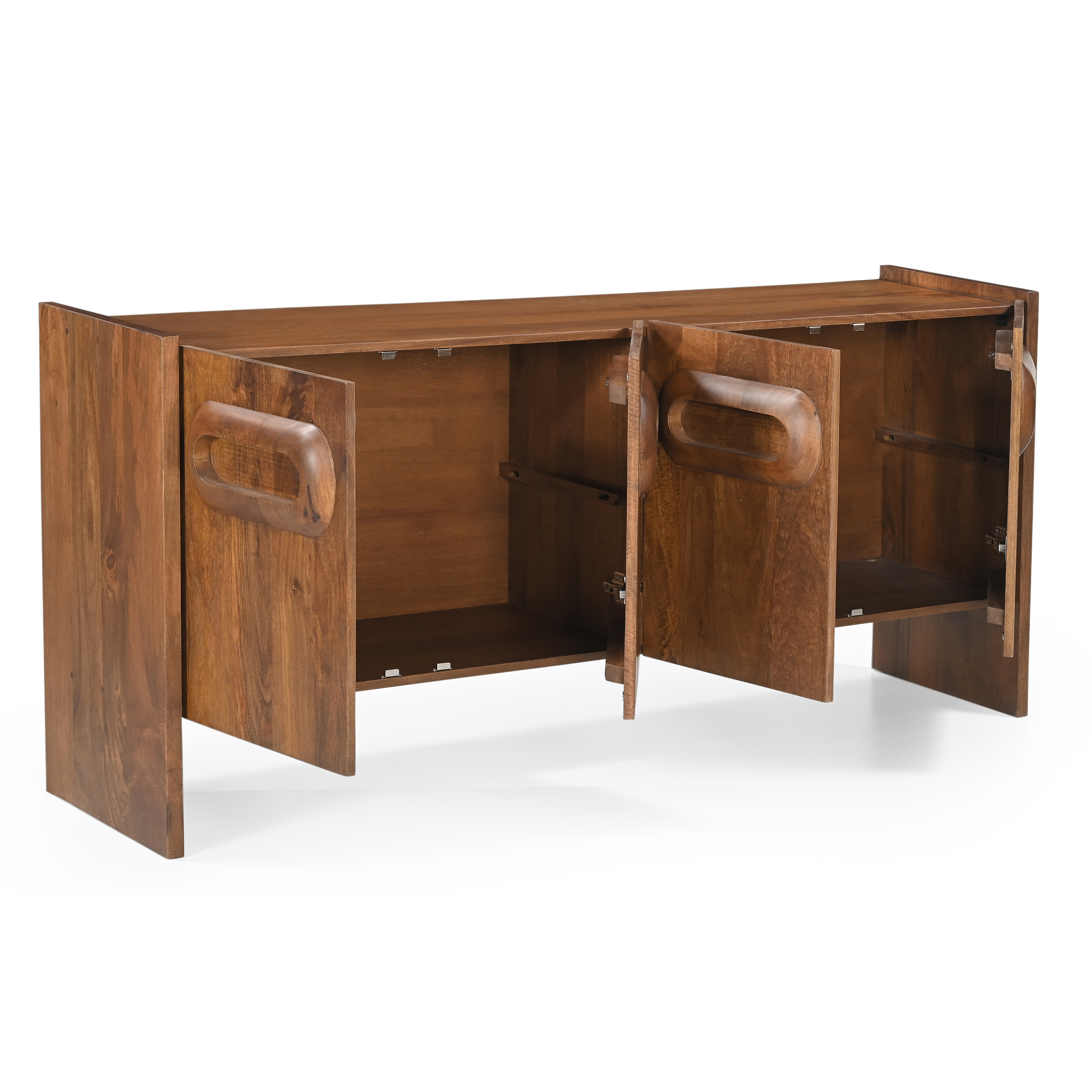 Porthole 4 Door Sideboard - Walnut