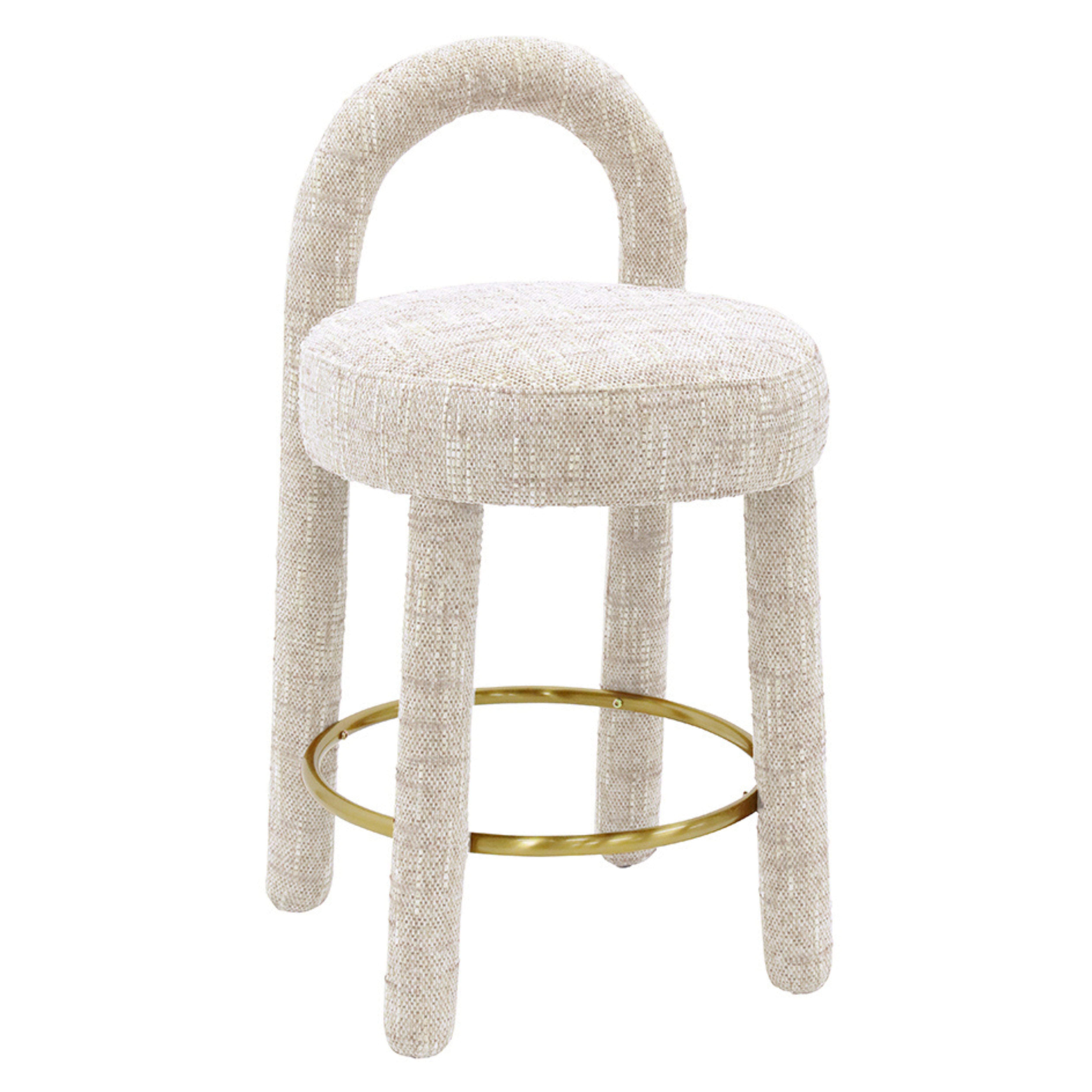 Frazier Bar Stool - Taupe Fleck