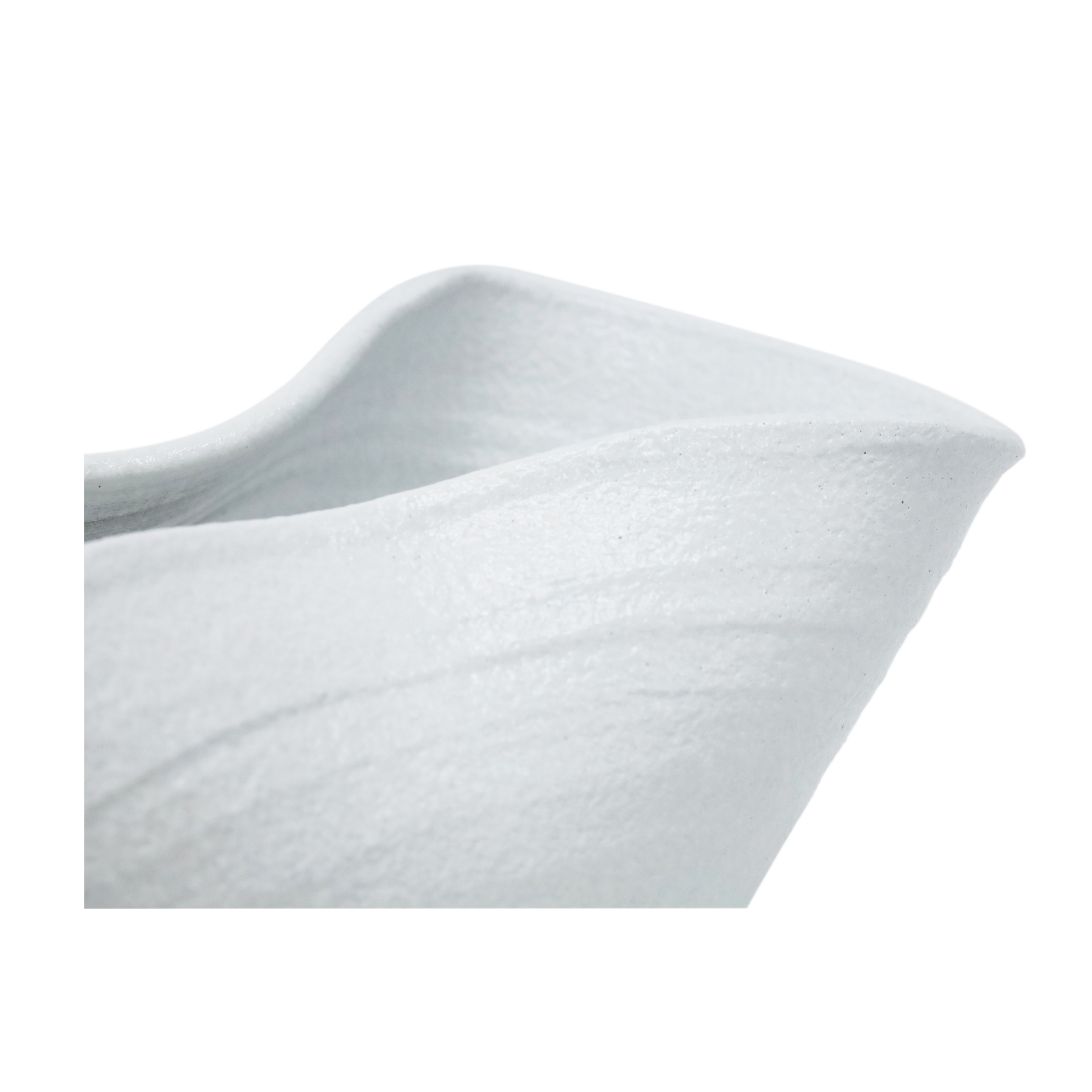 Curves Ceramic Bowl - White