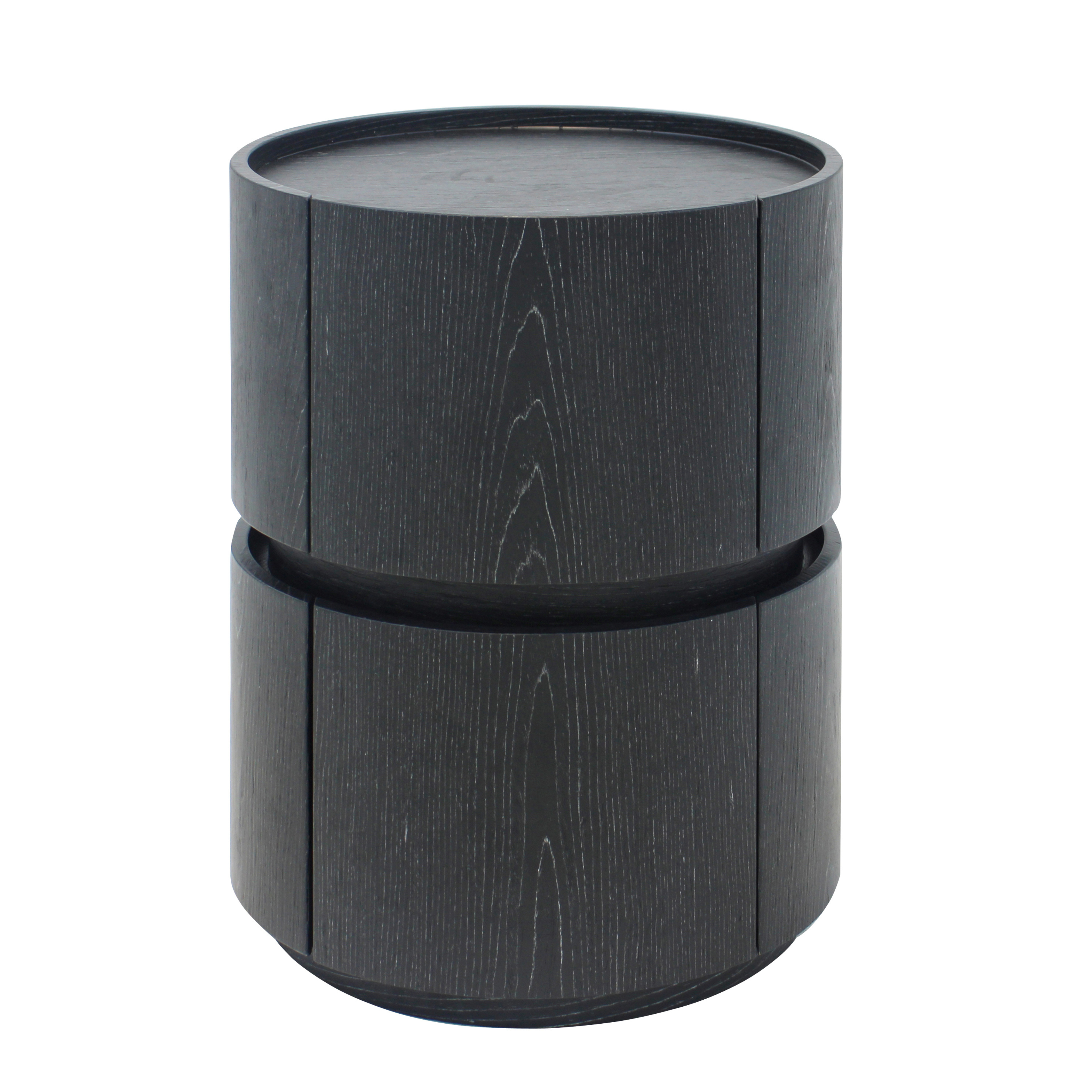 Rounded Bedside Table