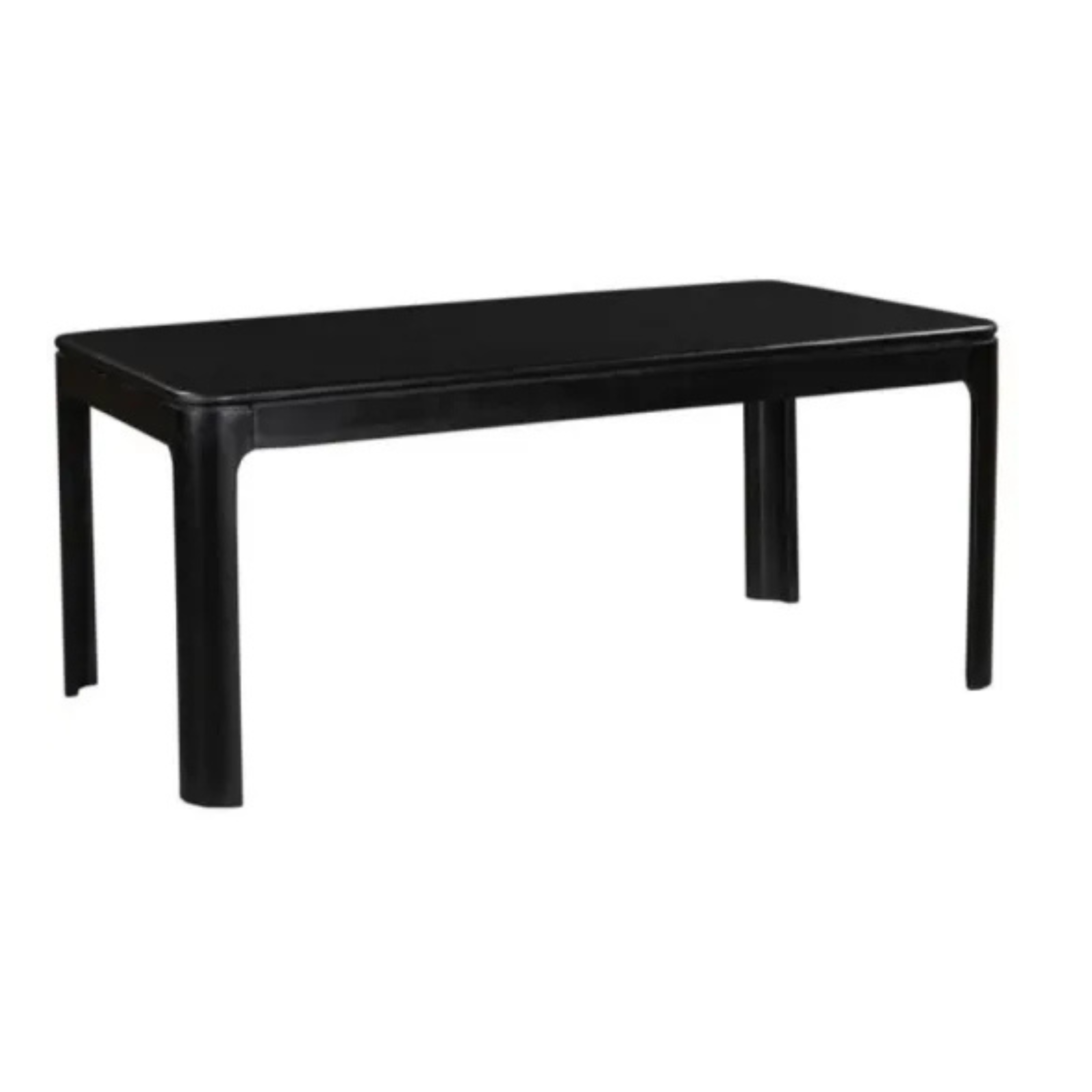 Mango Wood Dining Table - Black
