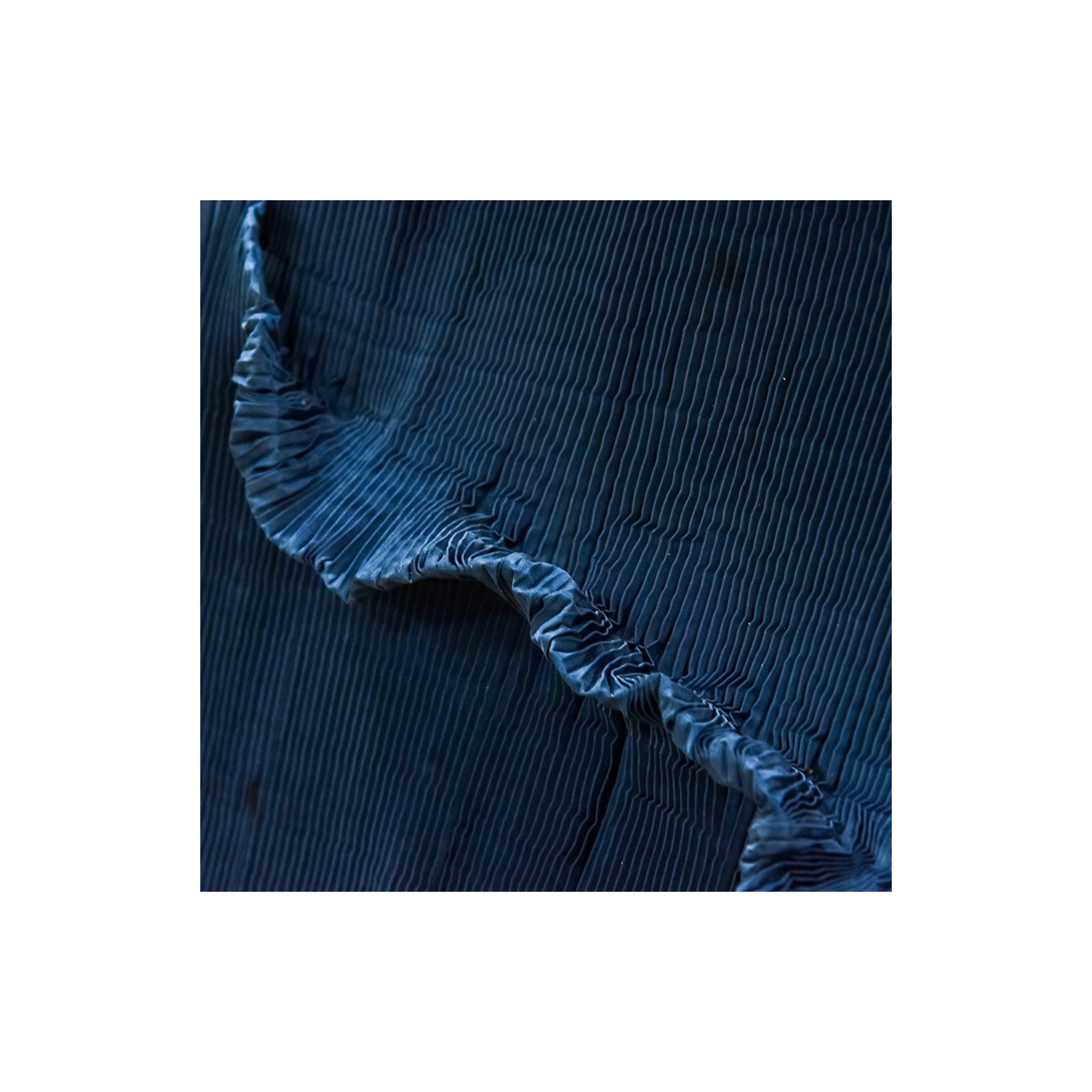 Ripple Pleated Textile Framed Wall Art