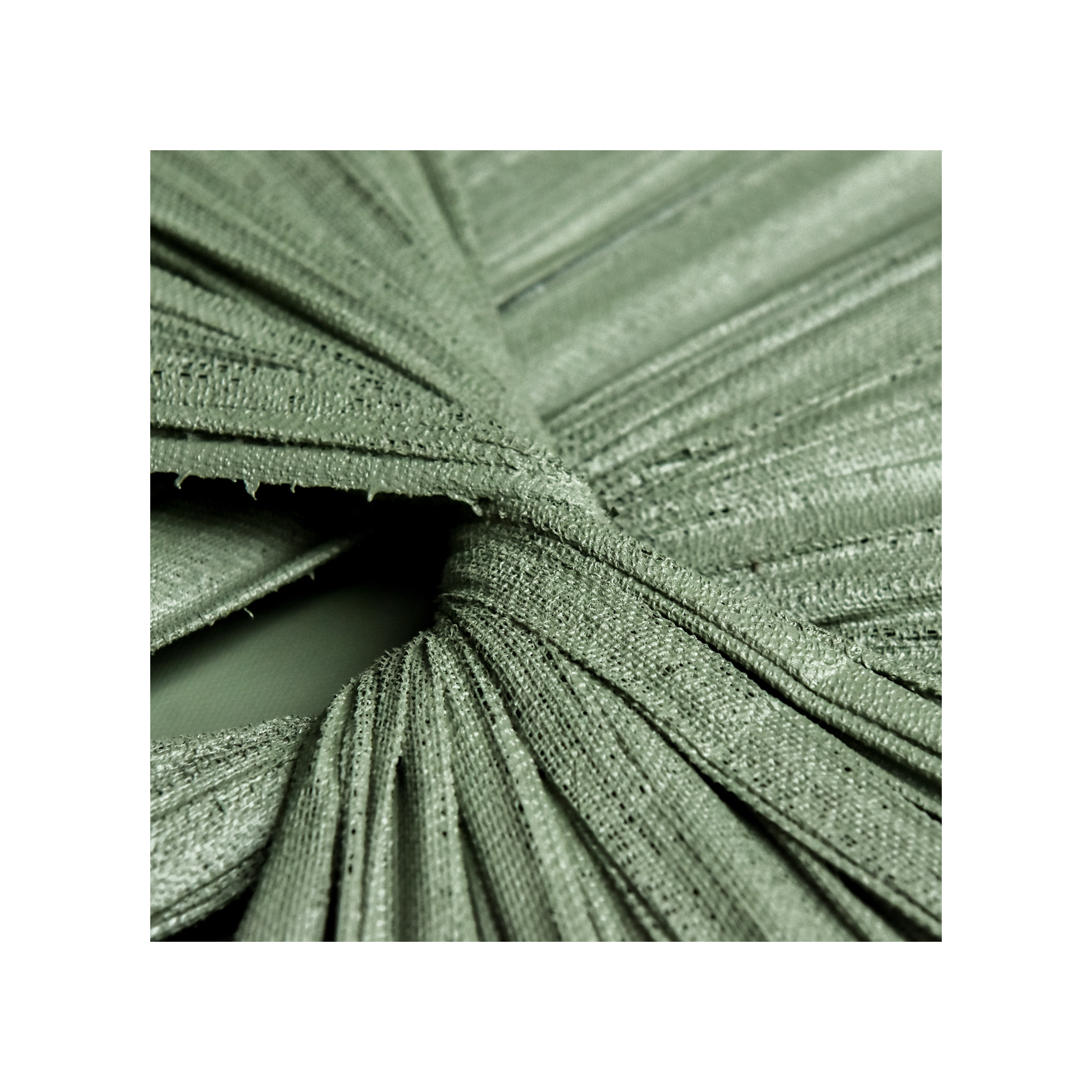 Olive Textile Framed Art - H50X150cm