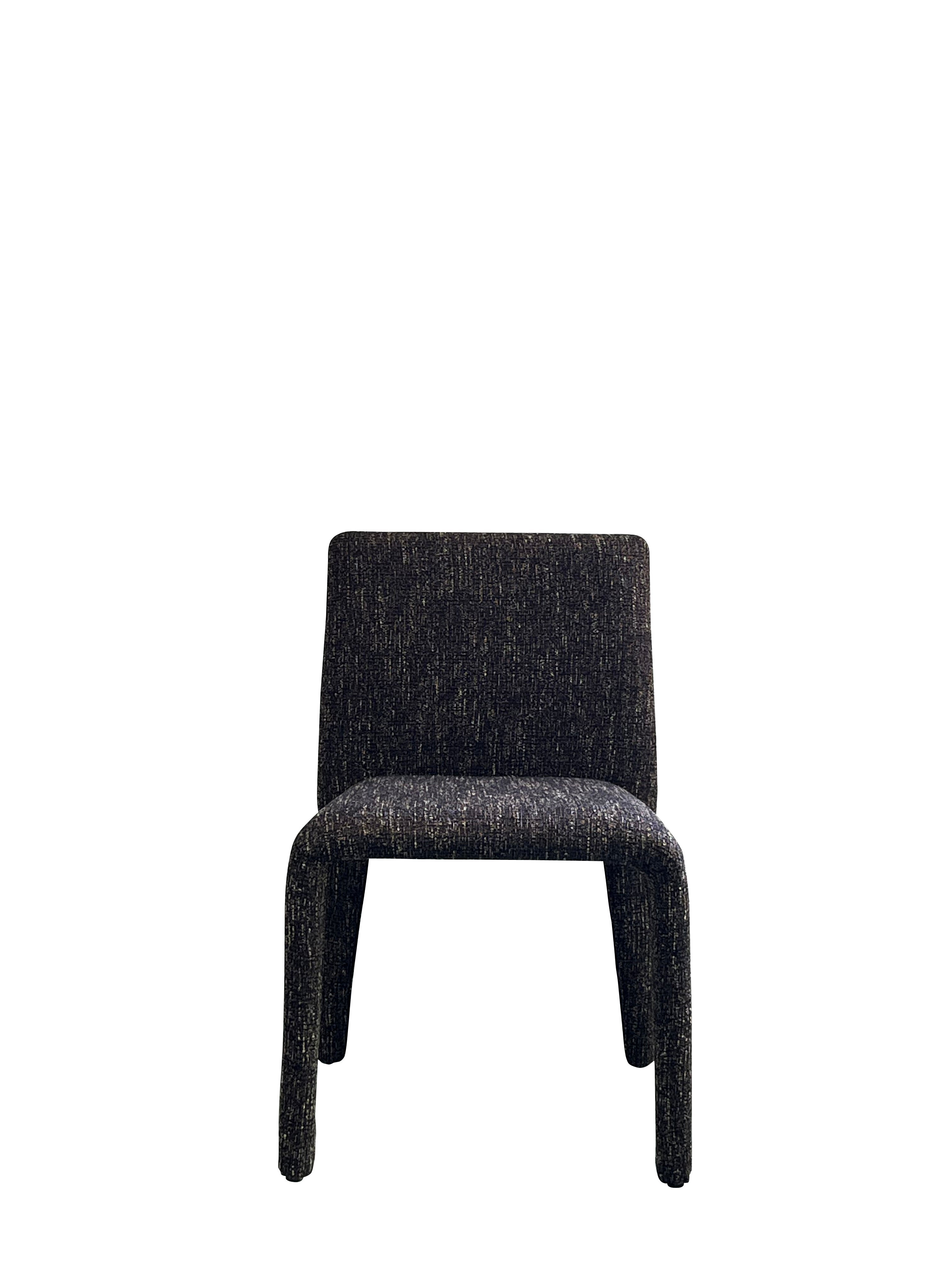 Textured Dining Chair - Multi Fleck