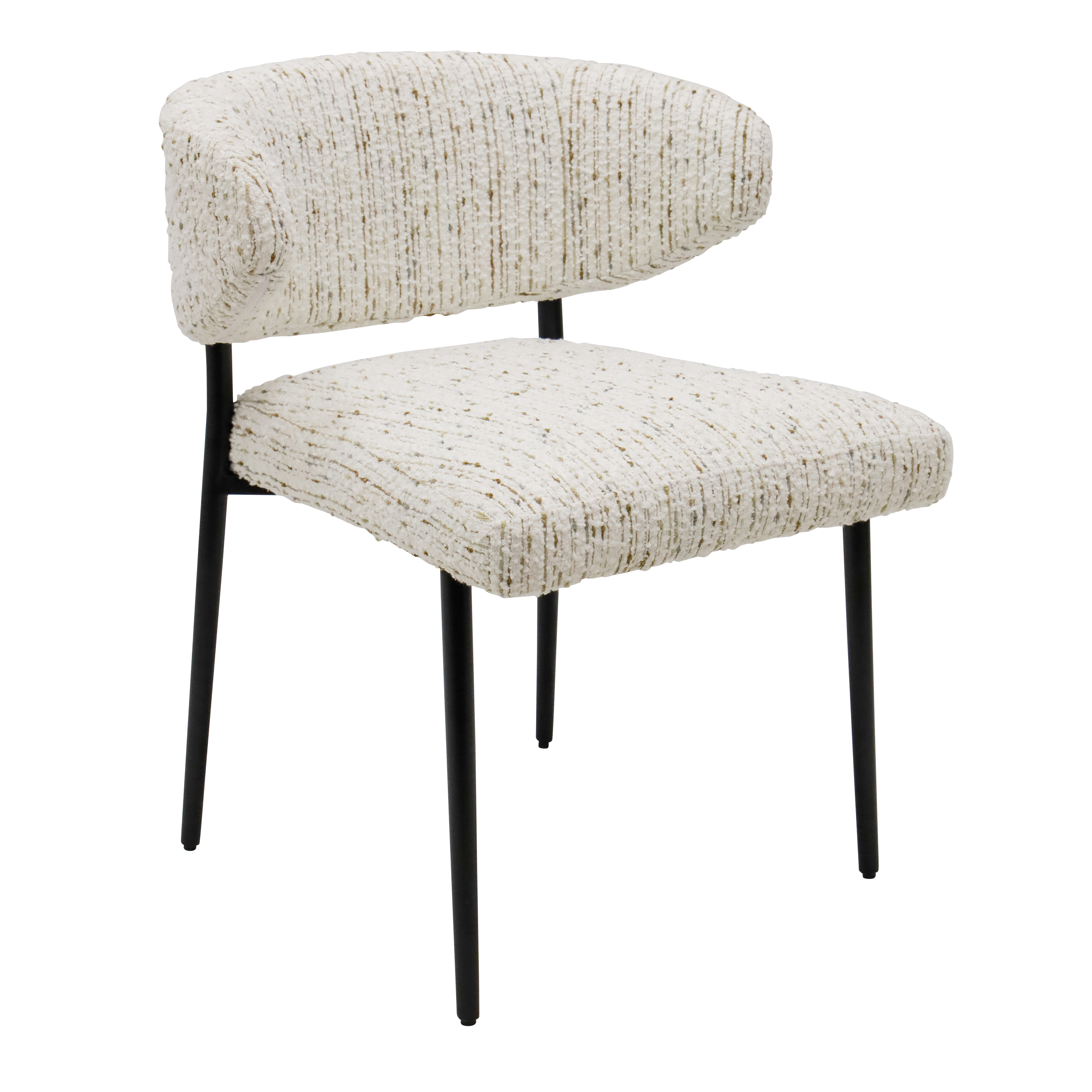Low-Profile Dining Chair - Multi Fleck
