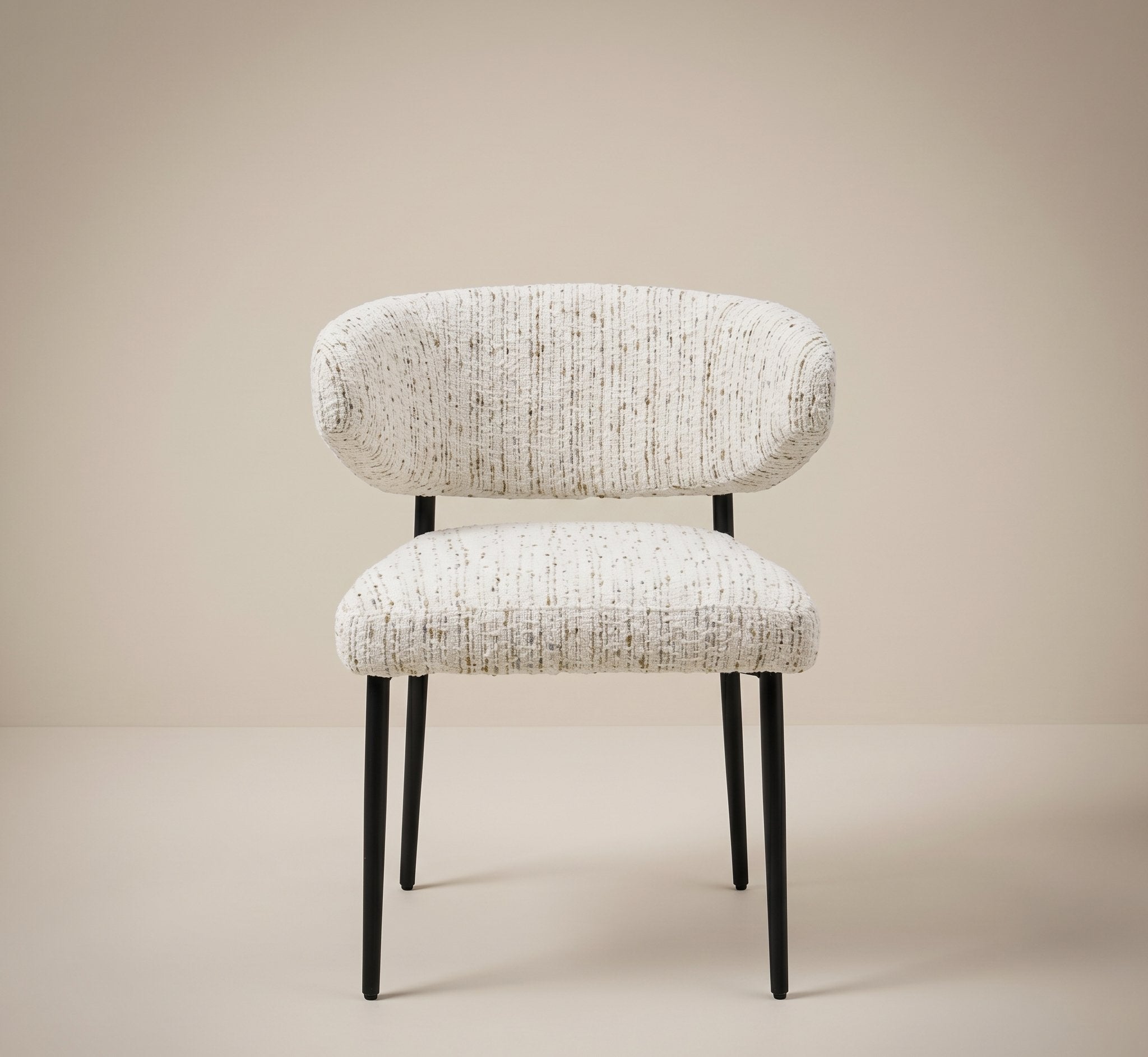 Low-Profile Dining Chair - Multi Fleck