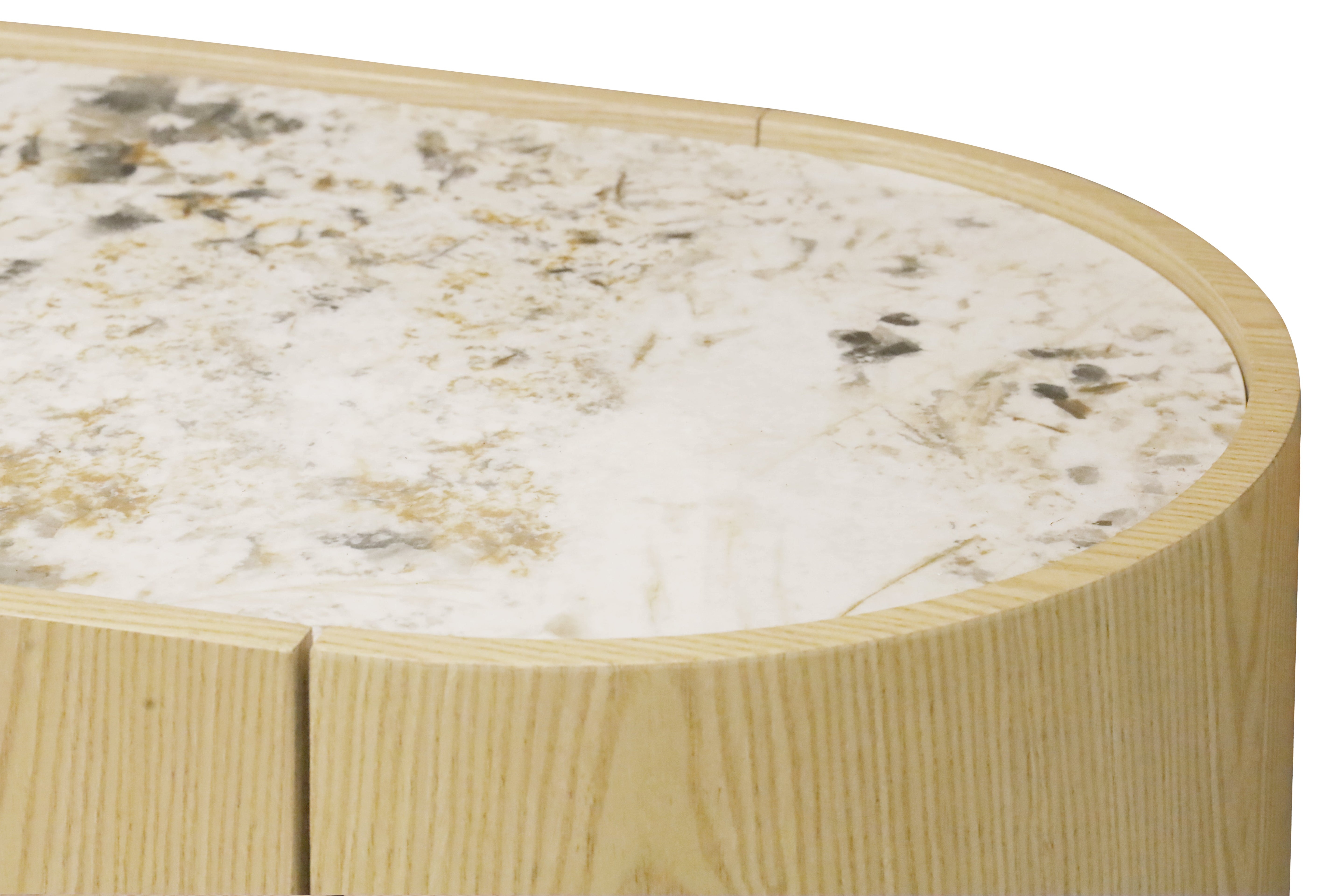 Ceramic Inlay Sideboard - White Oak