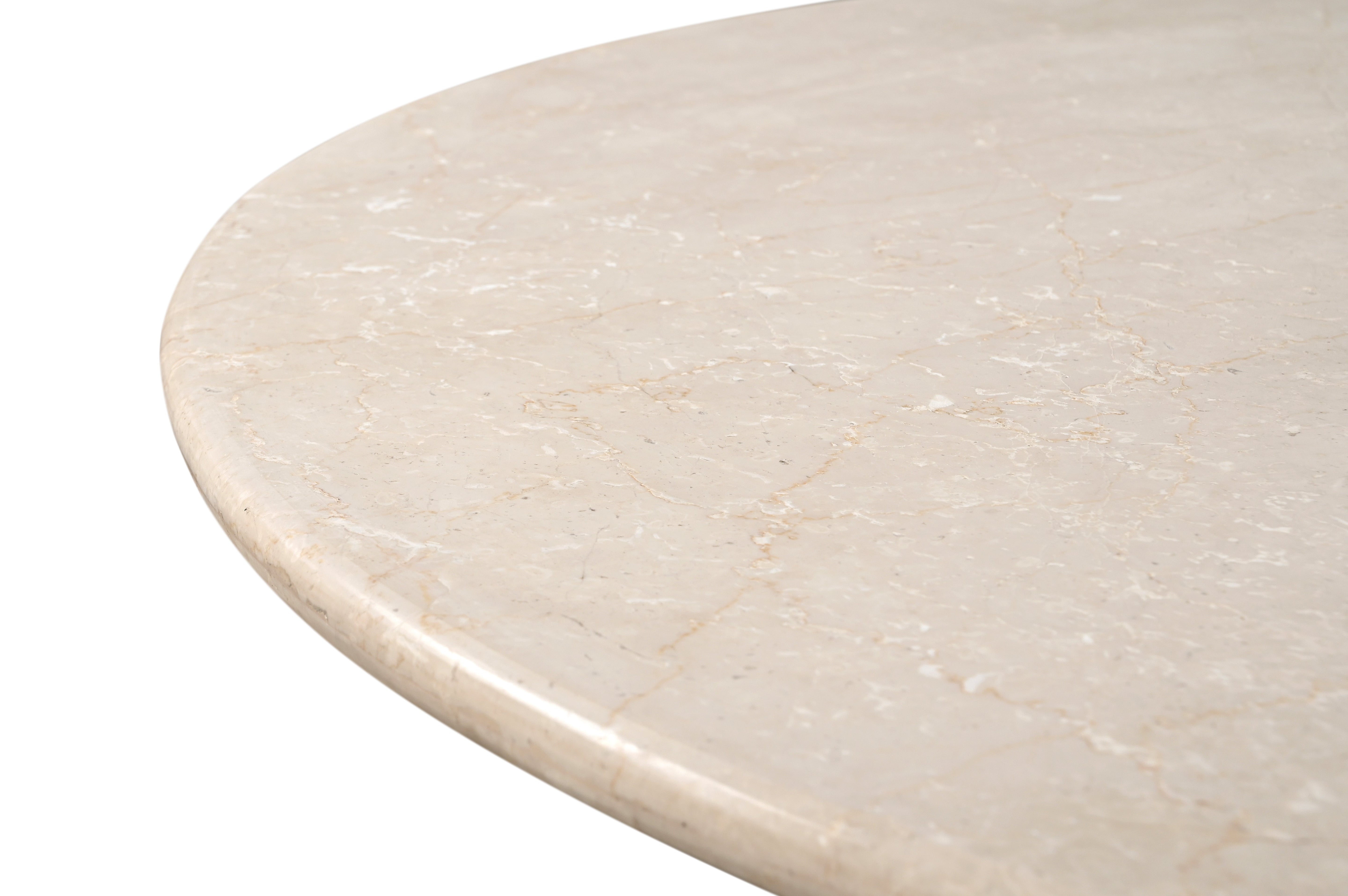 Round Stone Top Dining Table