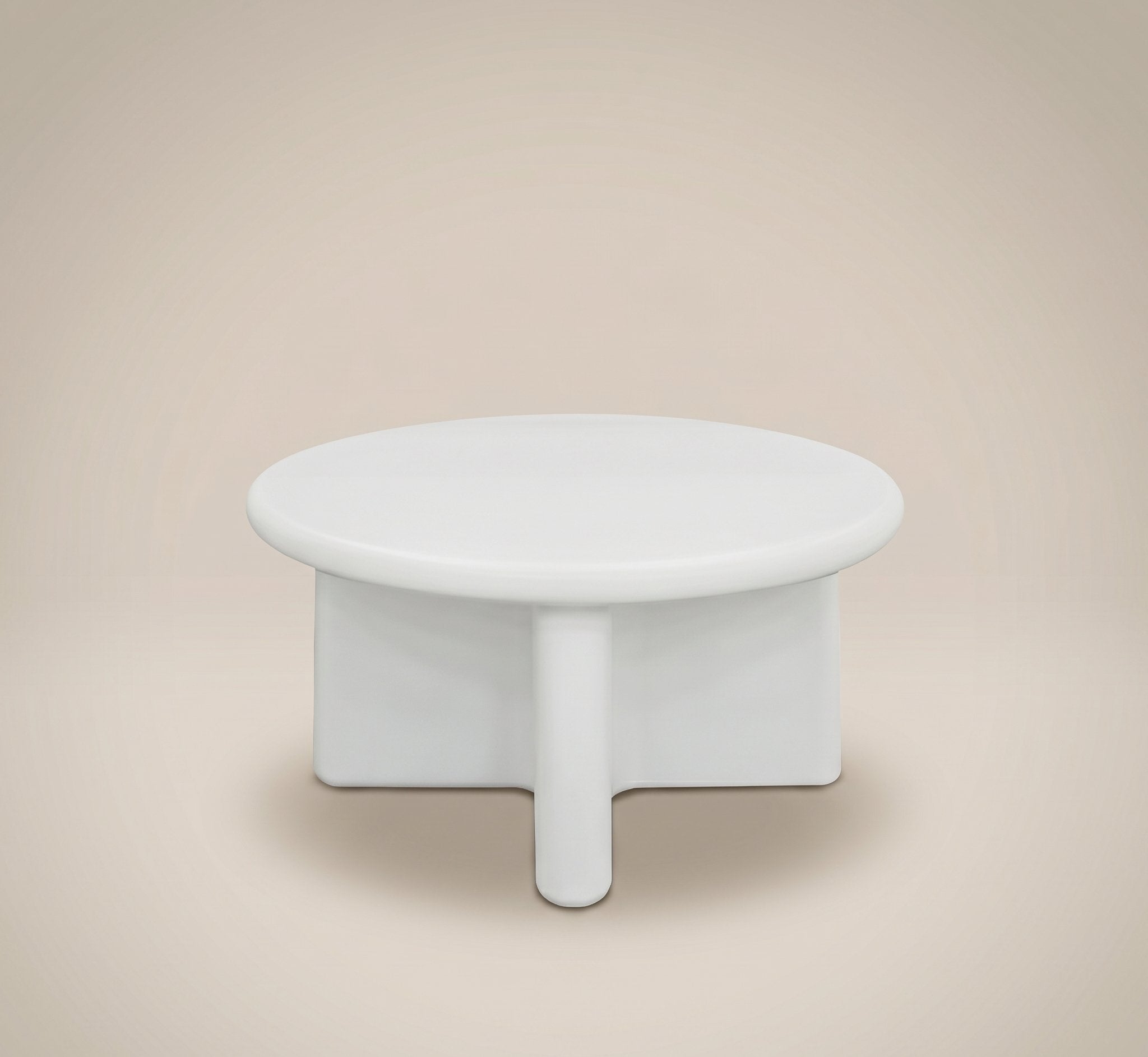 Mushroom Coffee Table - White