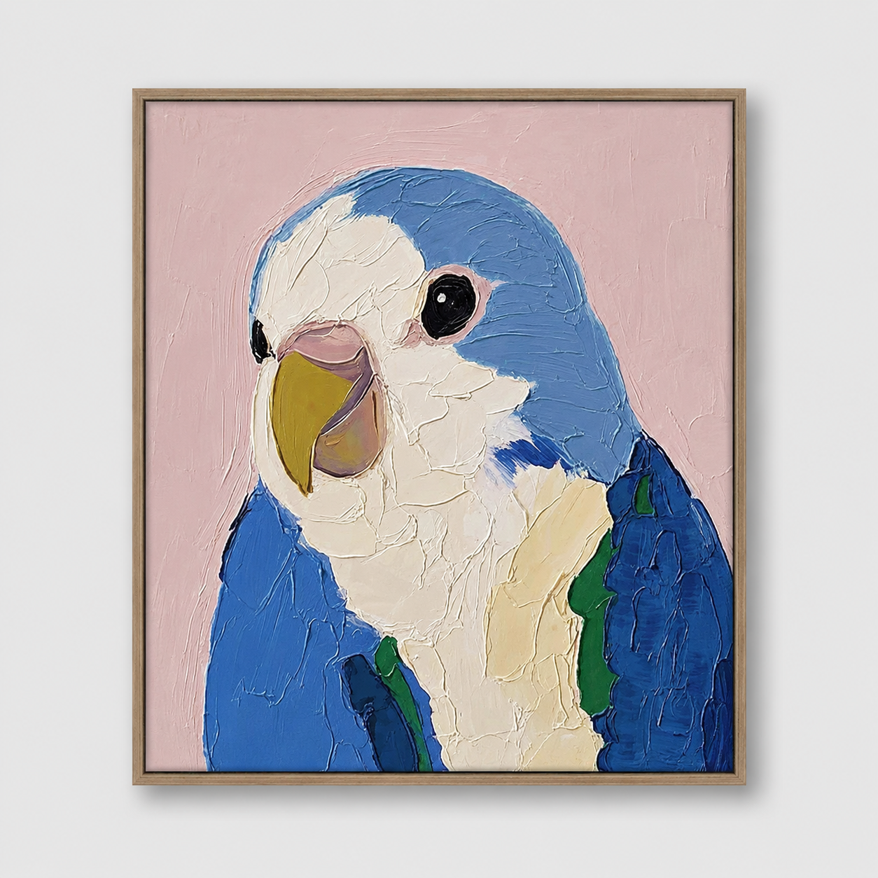 Parrot Canvas A - Oak