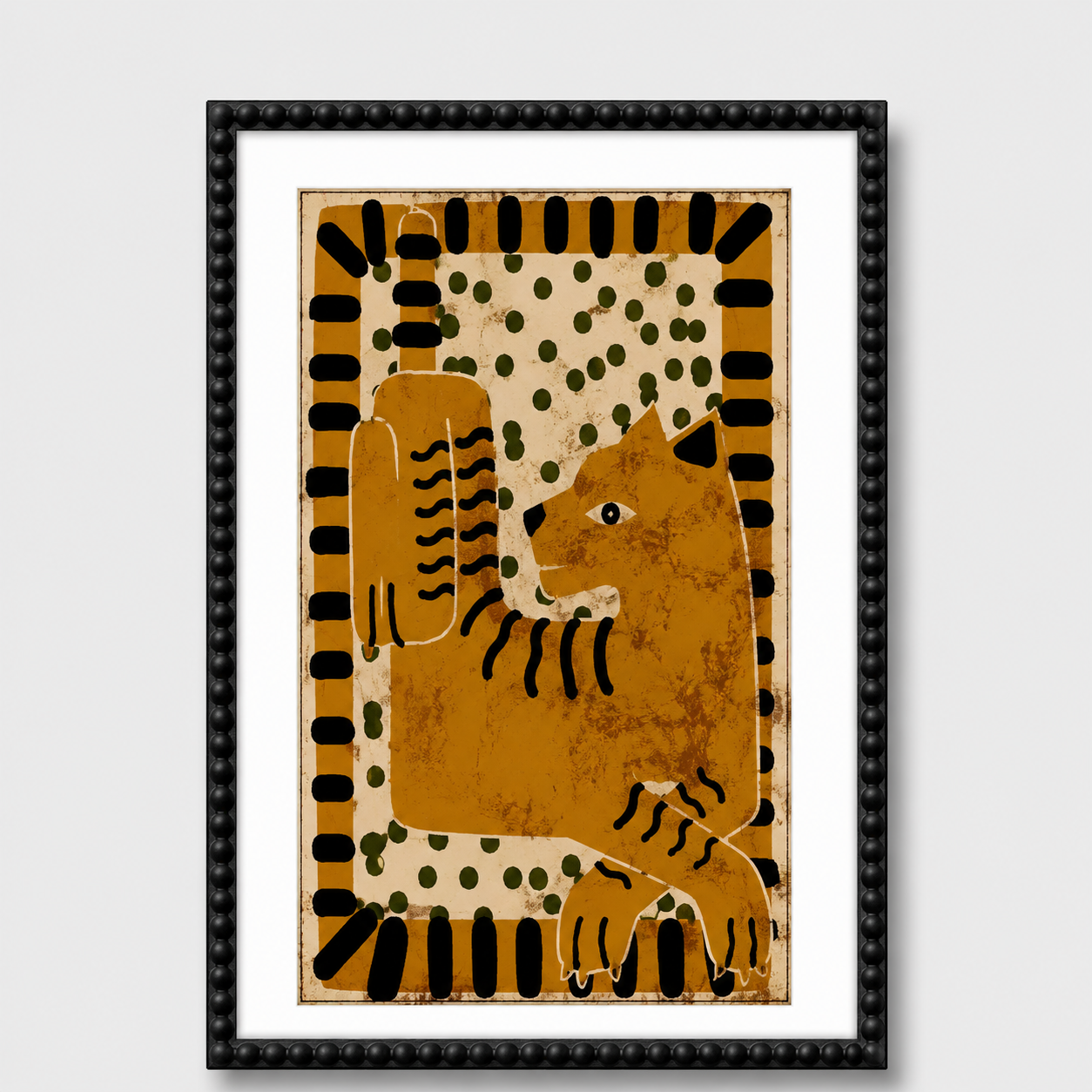 Desert Dusk Print A - Black