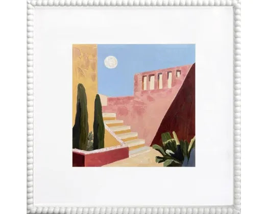 Dust Til Dawn Glass Framed Canvas