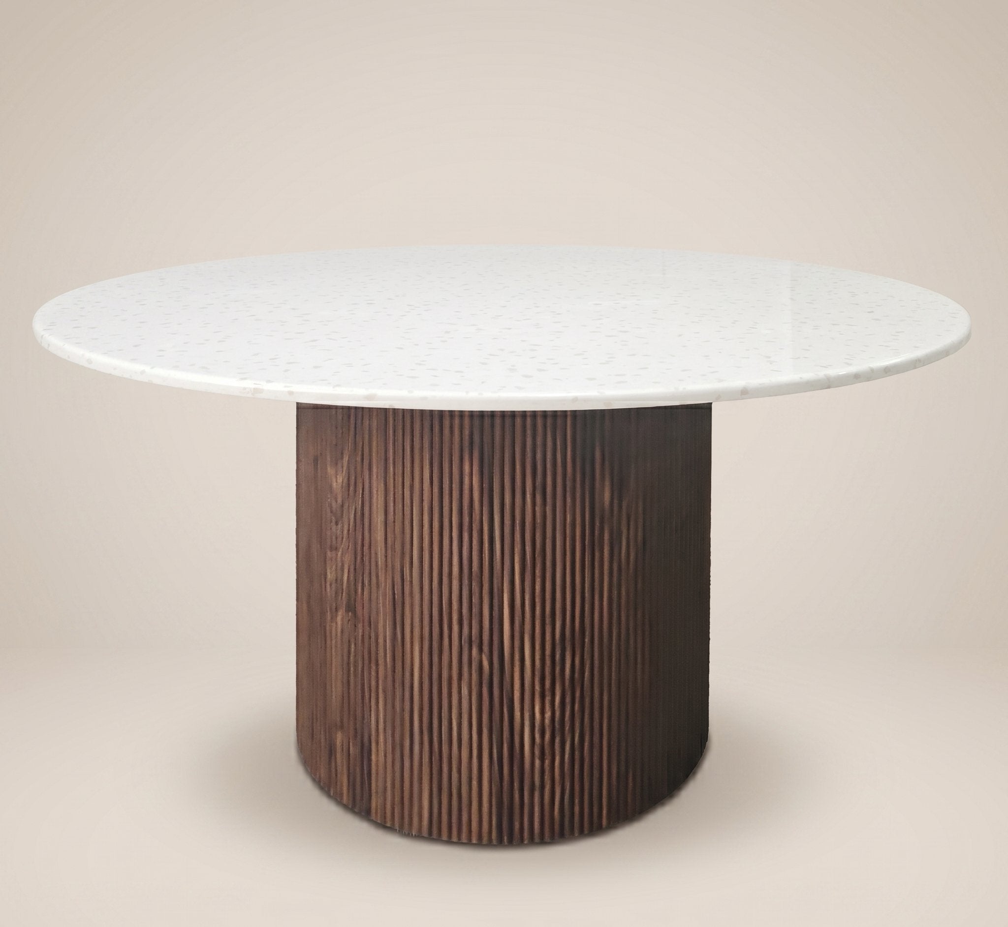 Round Marble Dining Table