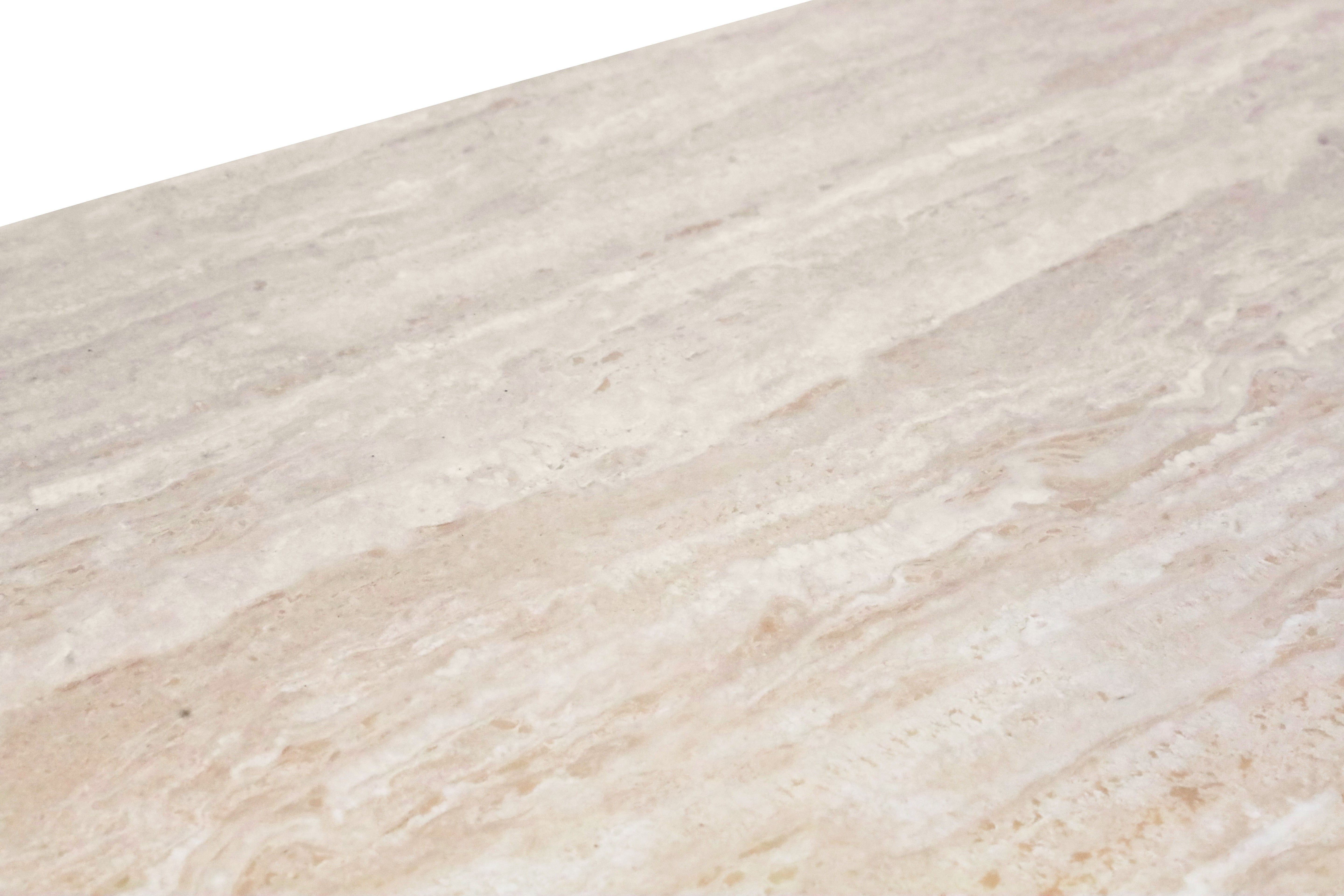 Travertine Dining Table