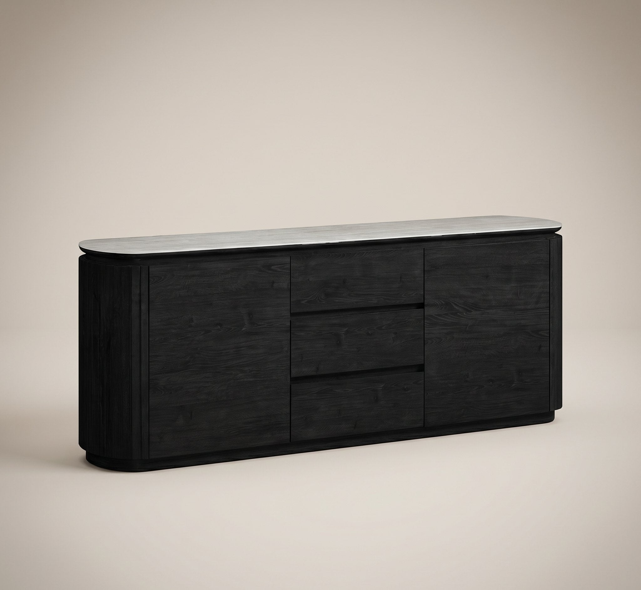 Ceramic Sideboard - Black