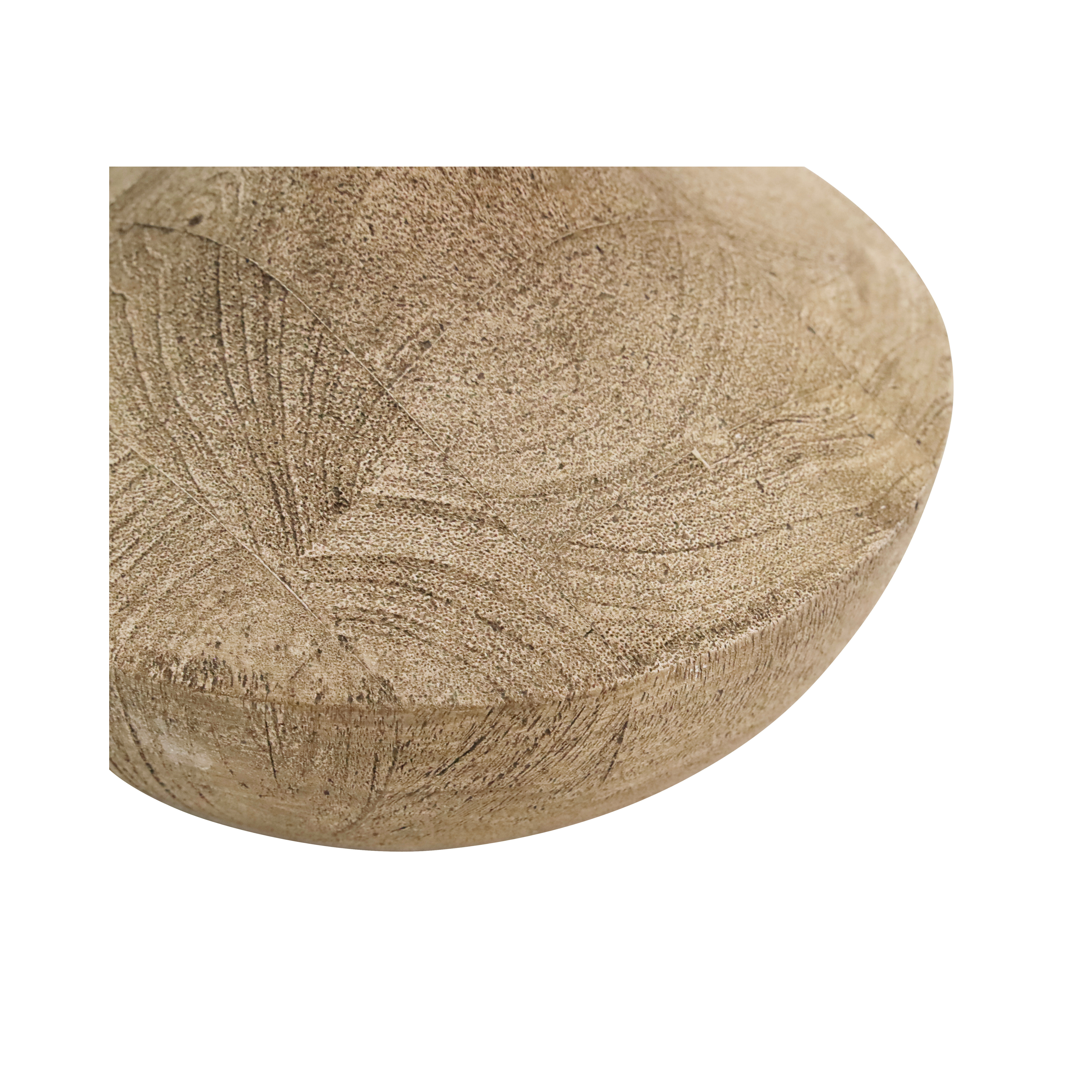 Aaran Wooden Table Lamp - Natural/Beige Jute Shade