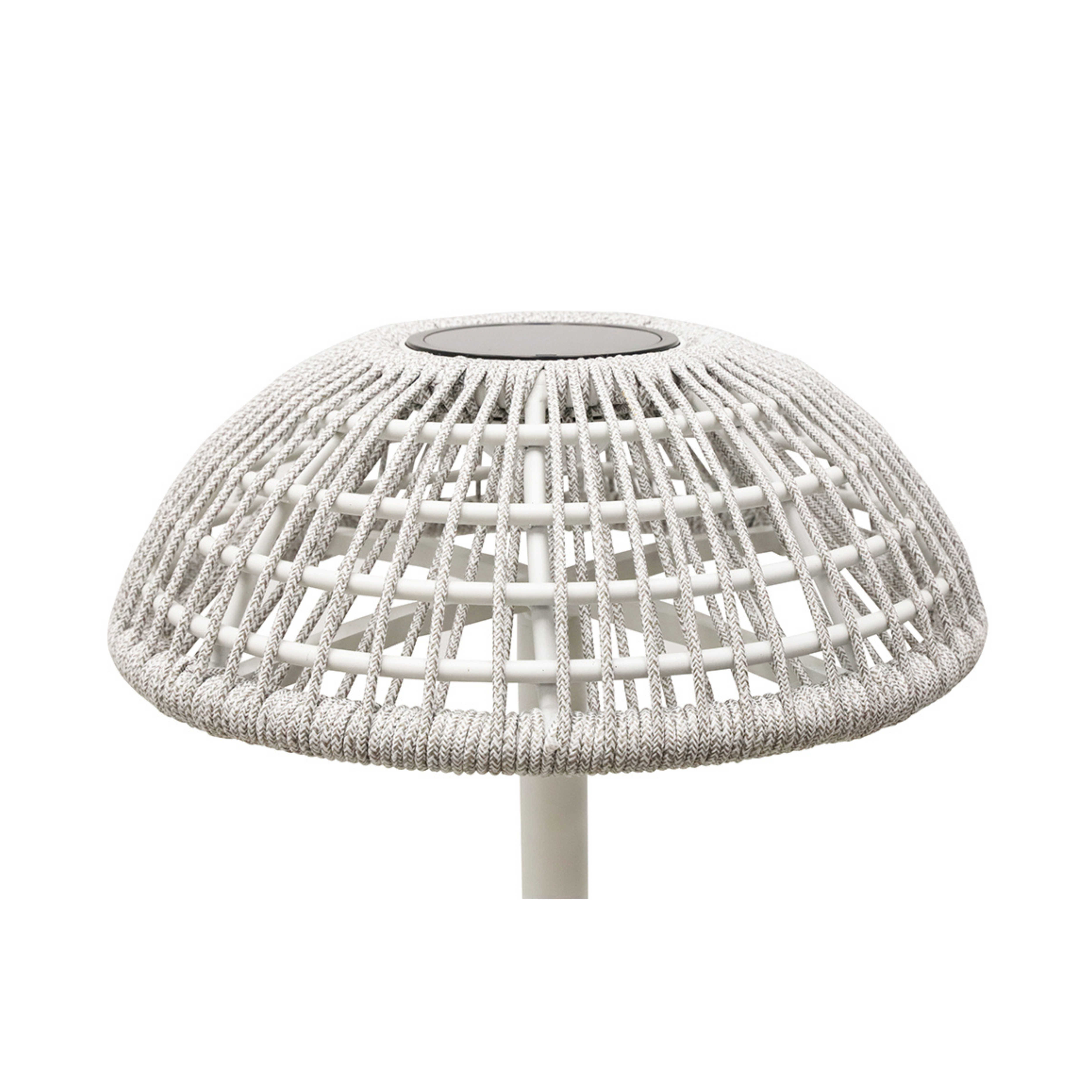 Delilah Aluminium Solar Outoor Lamp - White