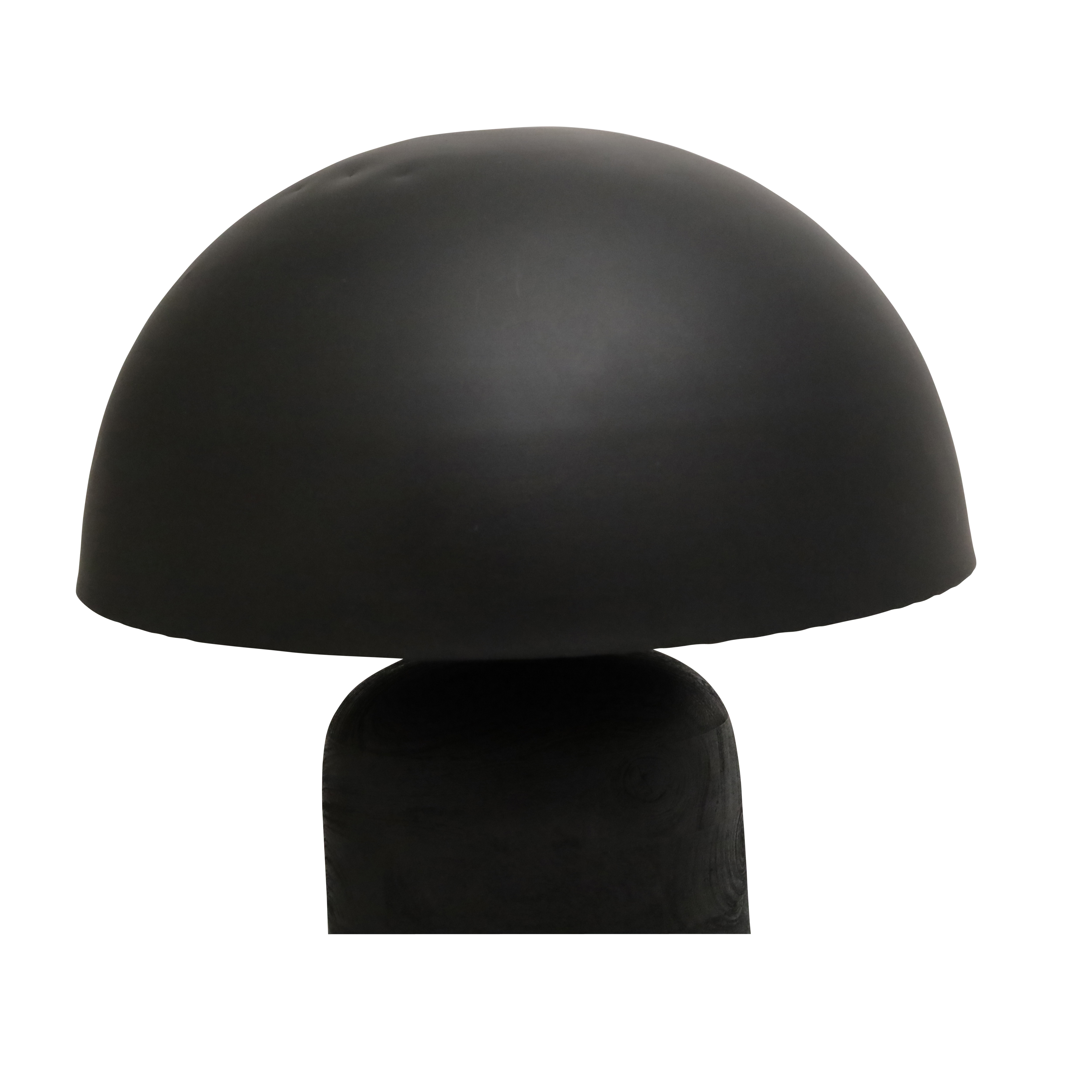 Mushroom Table Lamp - Black