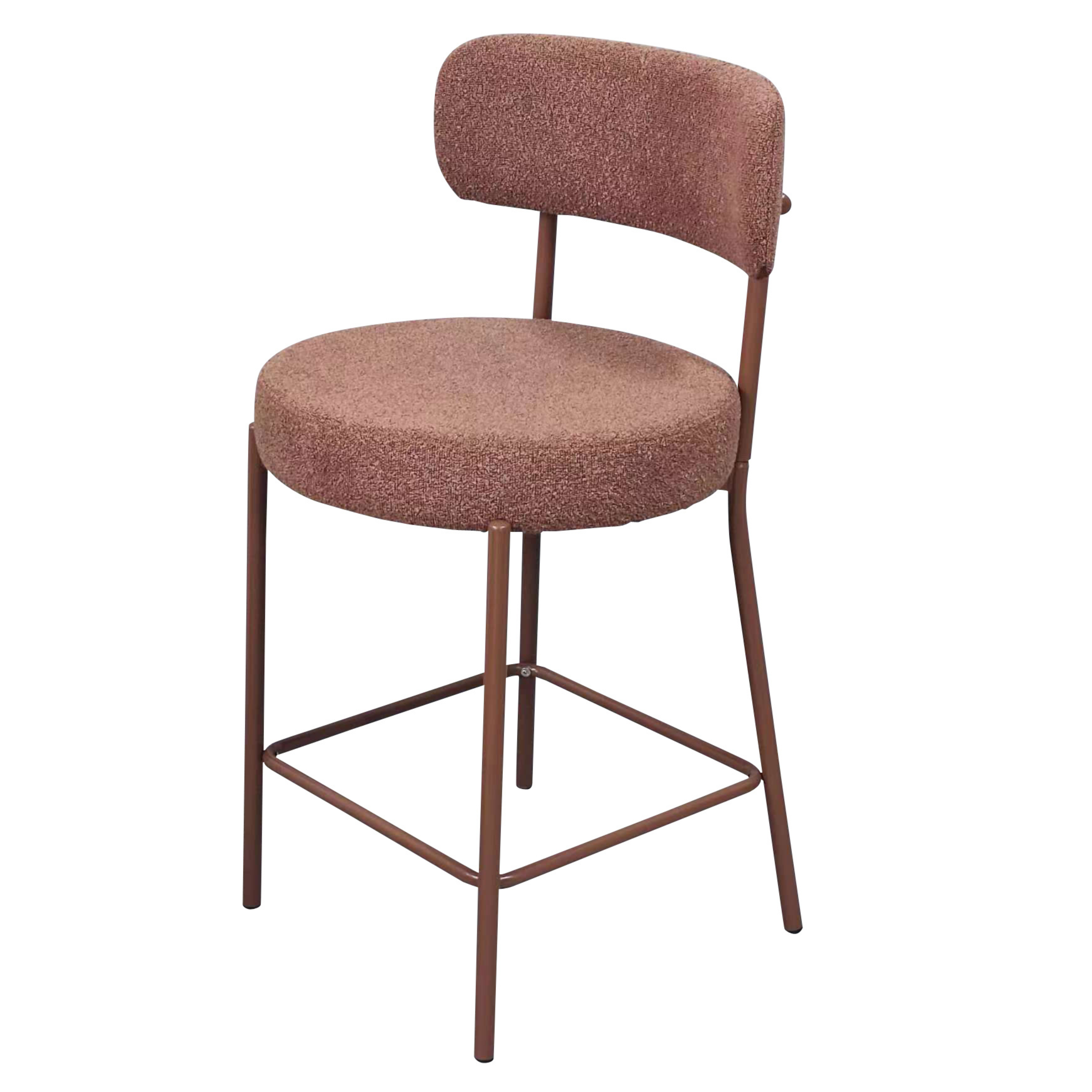 2x Elliot Bar Stool - Red Brick