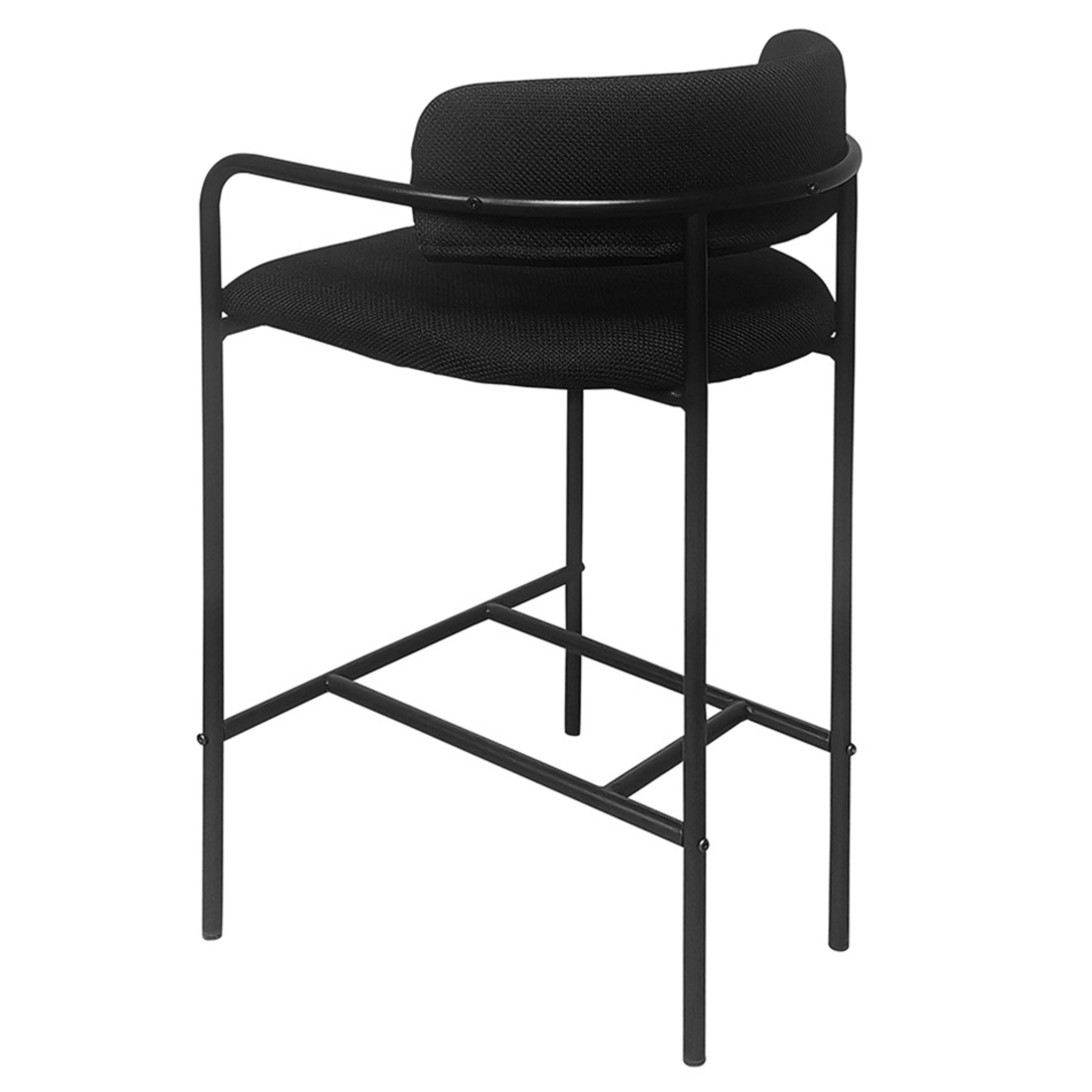 2x Vera Bar Stool - Ink Black