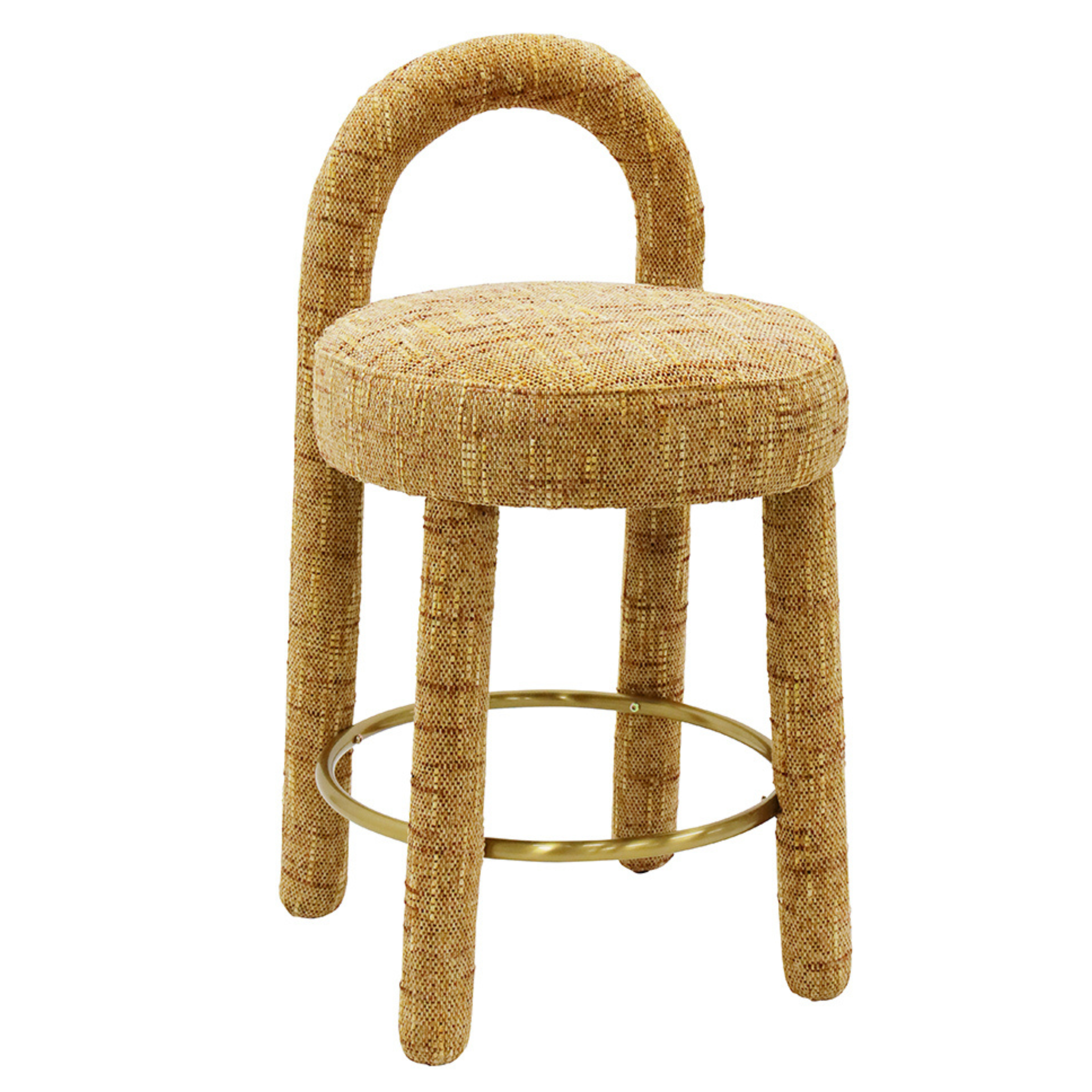 Frazier Bar Stool - Rust Fleck