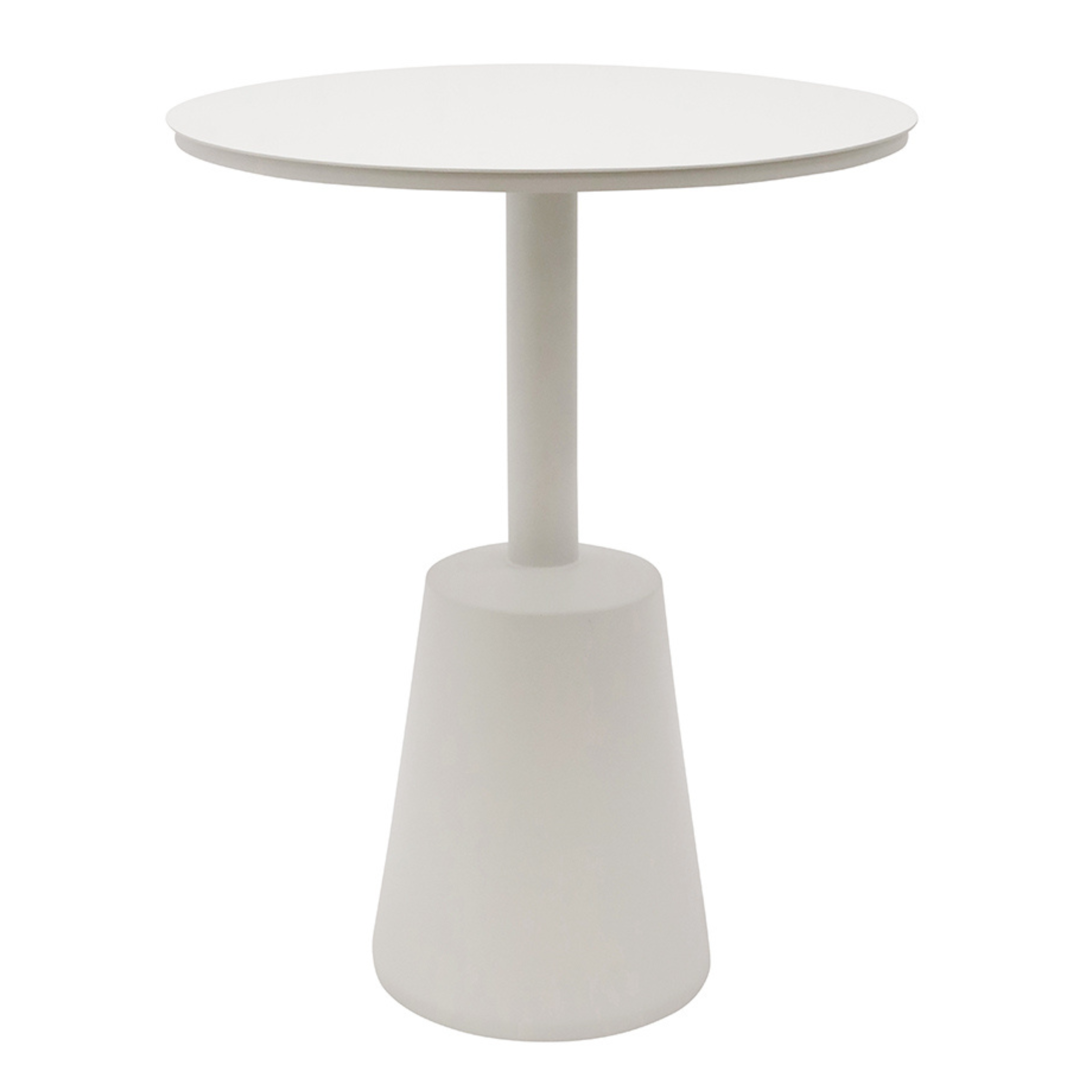 Evan Aluminium Bistro Table - White