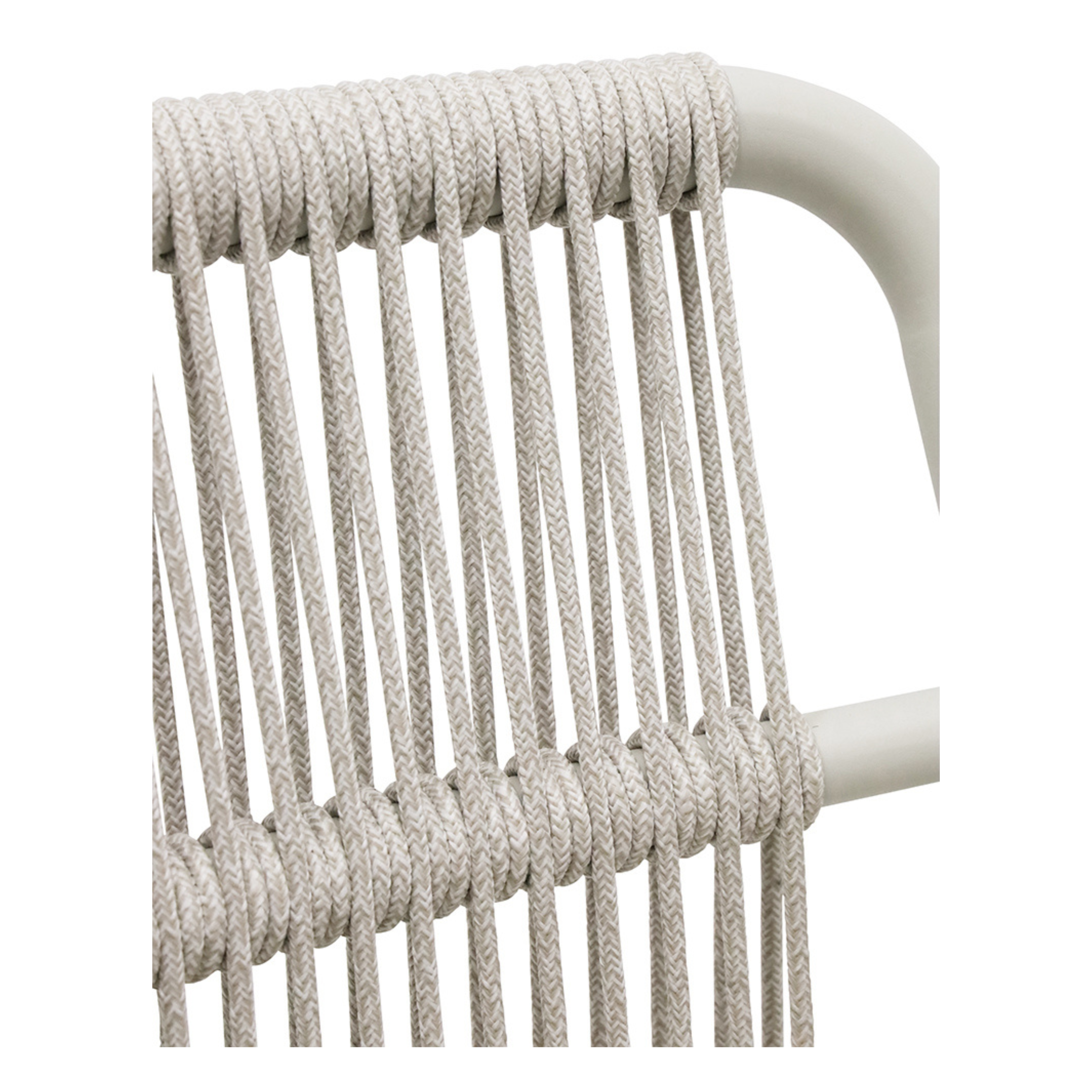 2x Karla Aluminium Dining Chair Set - Silk Grey