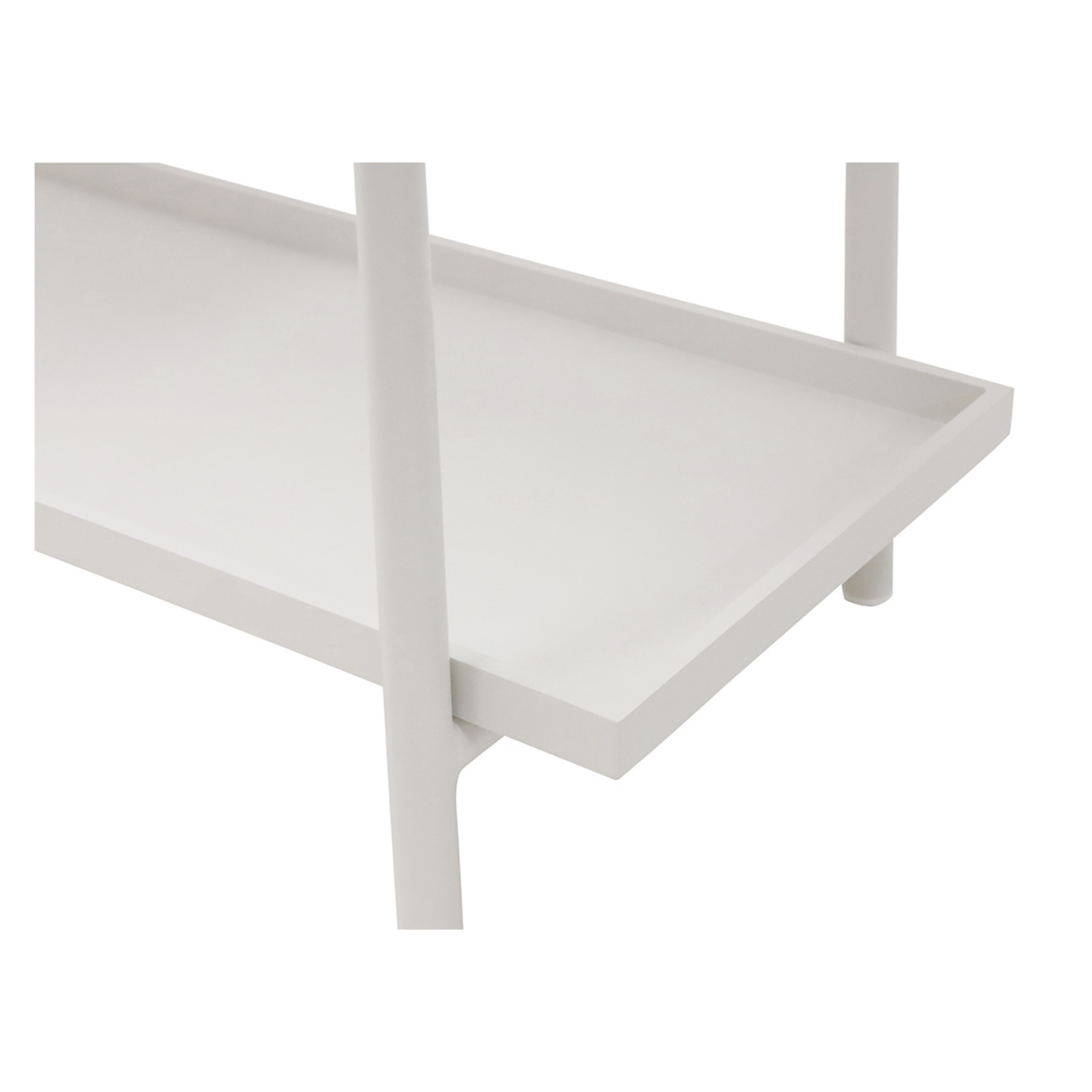 Asada Aluminium Console - White