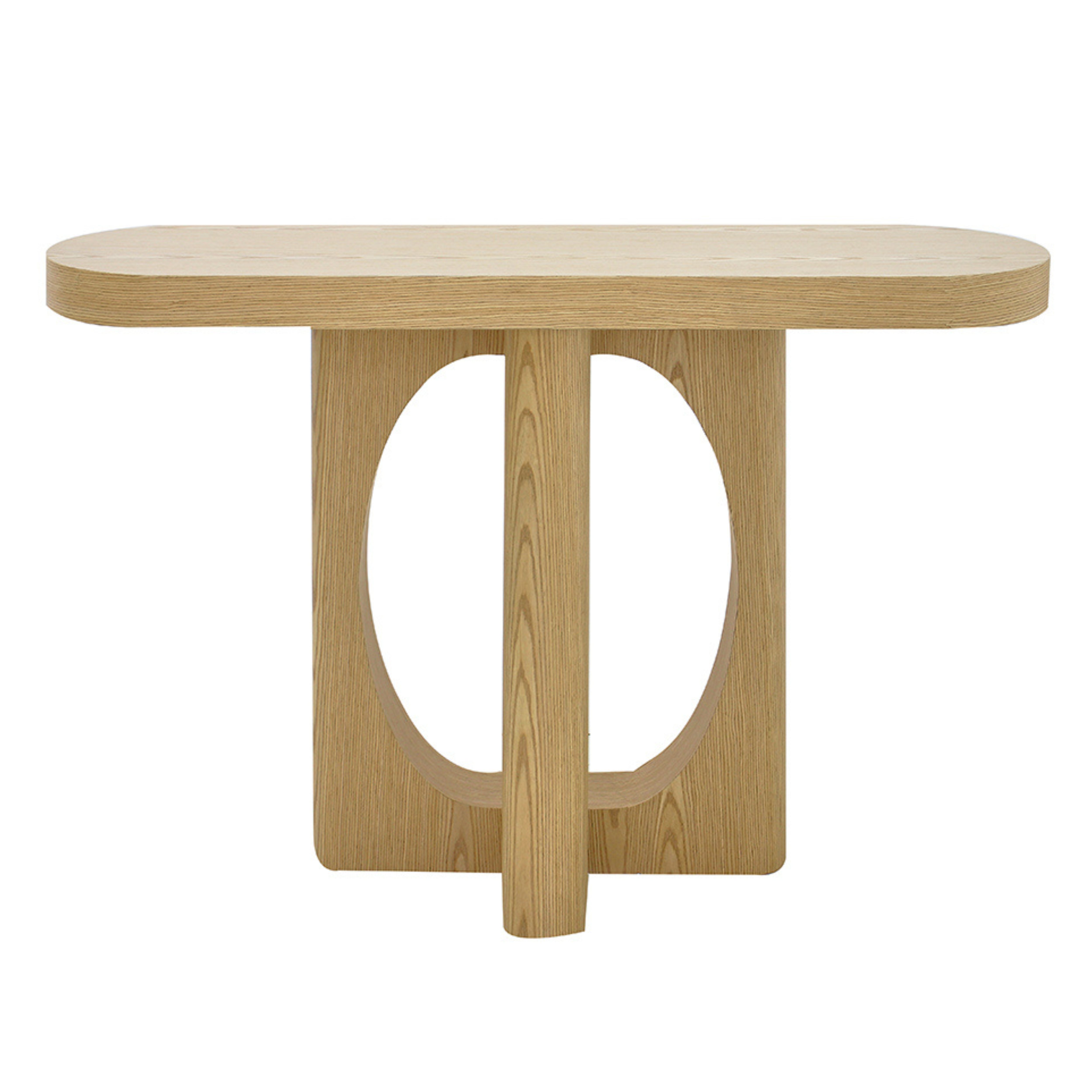 Cruz Veneer Console - Oak