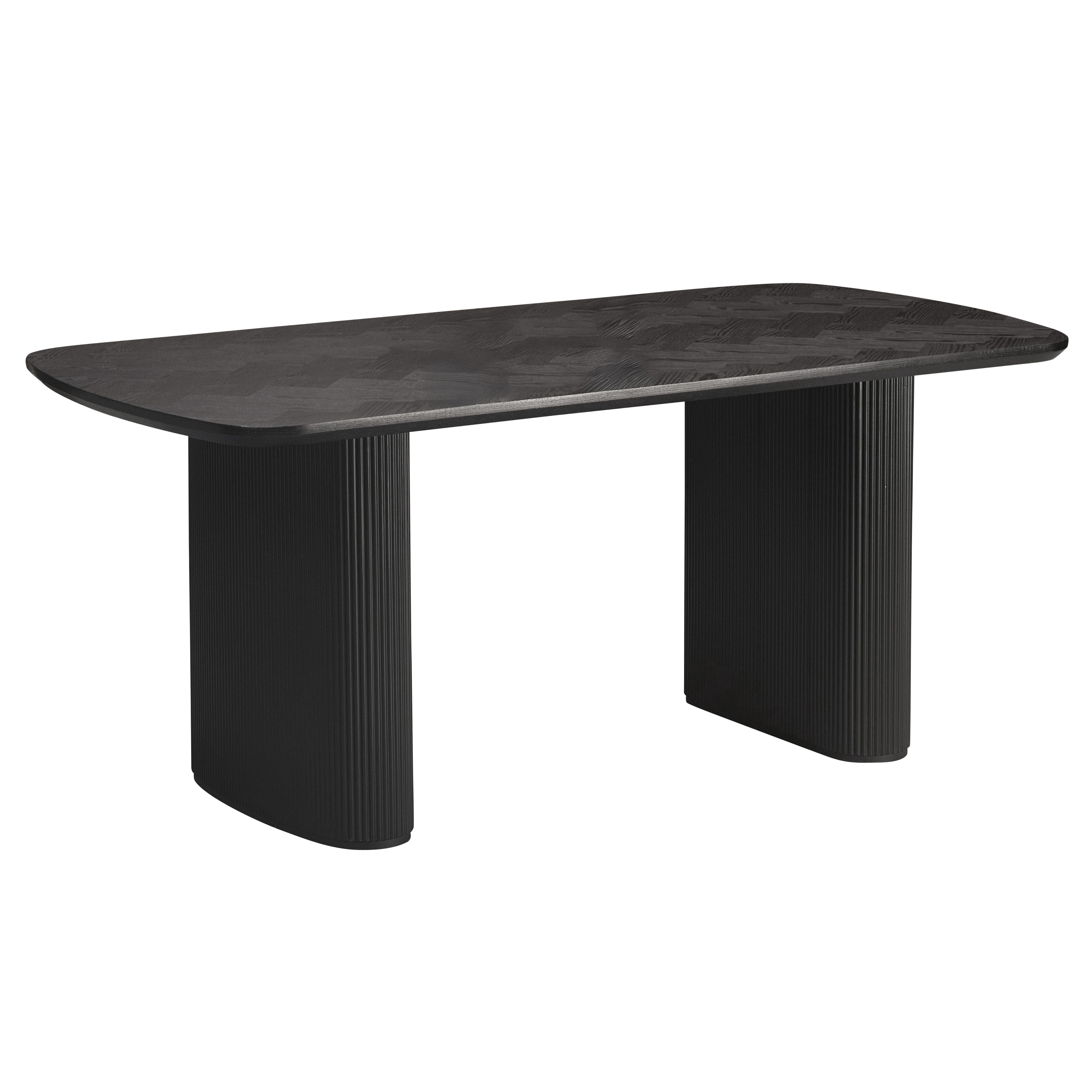 Kerby Dining Table - Black Veneer