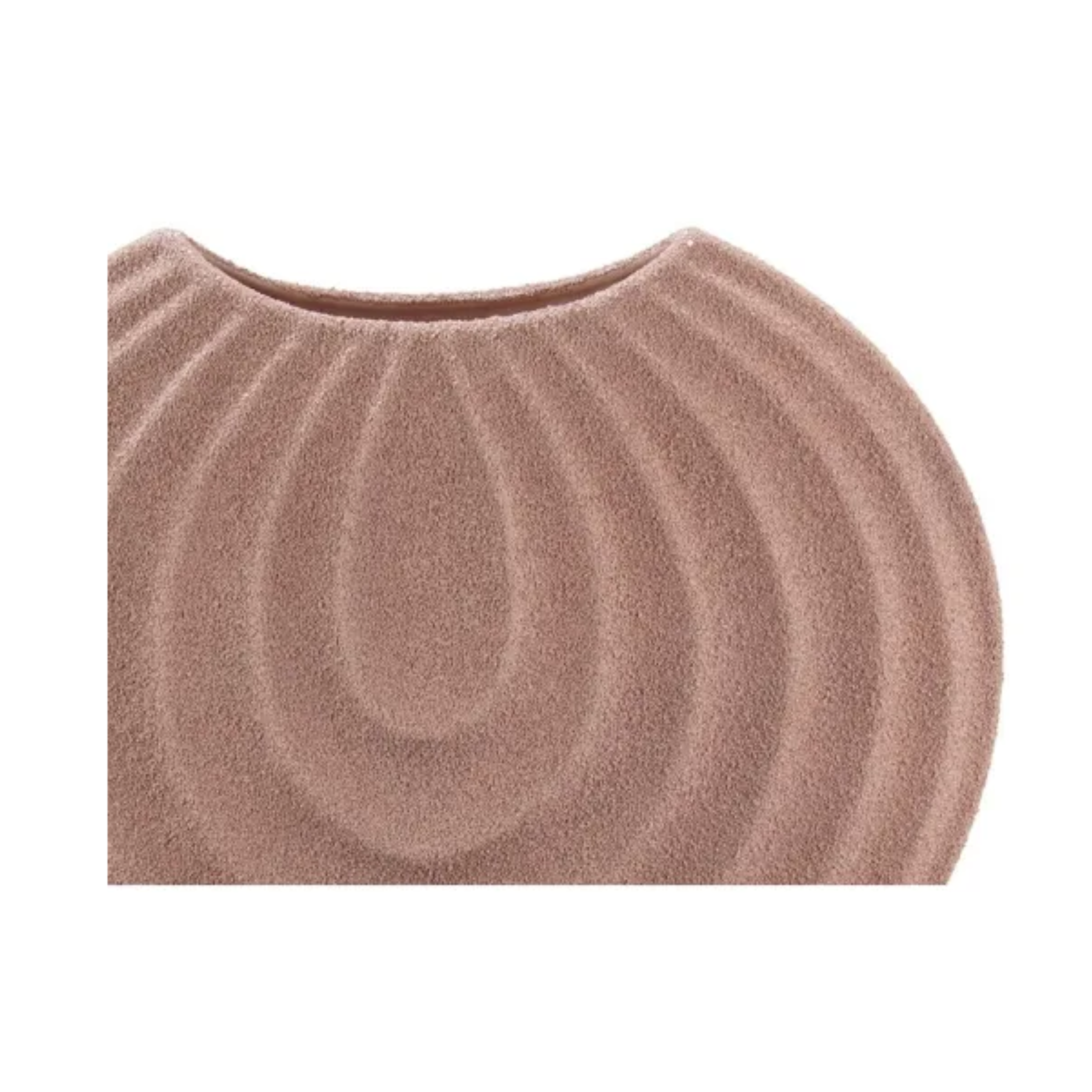 Zinnia Ceramic Vase - Mocha