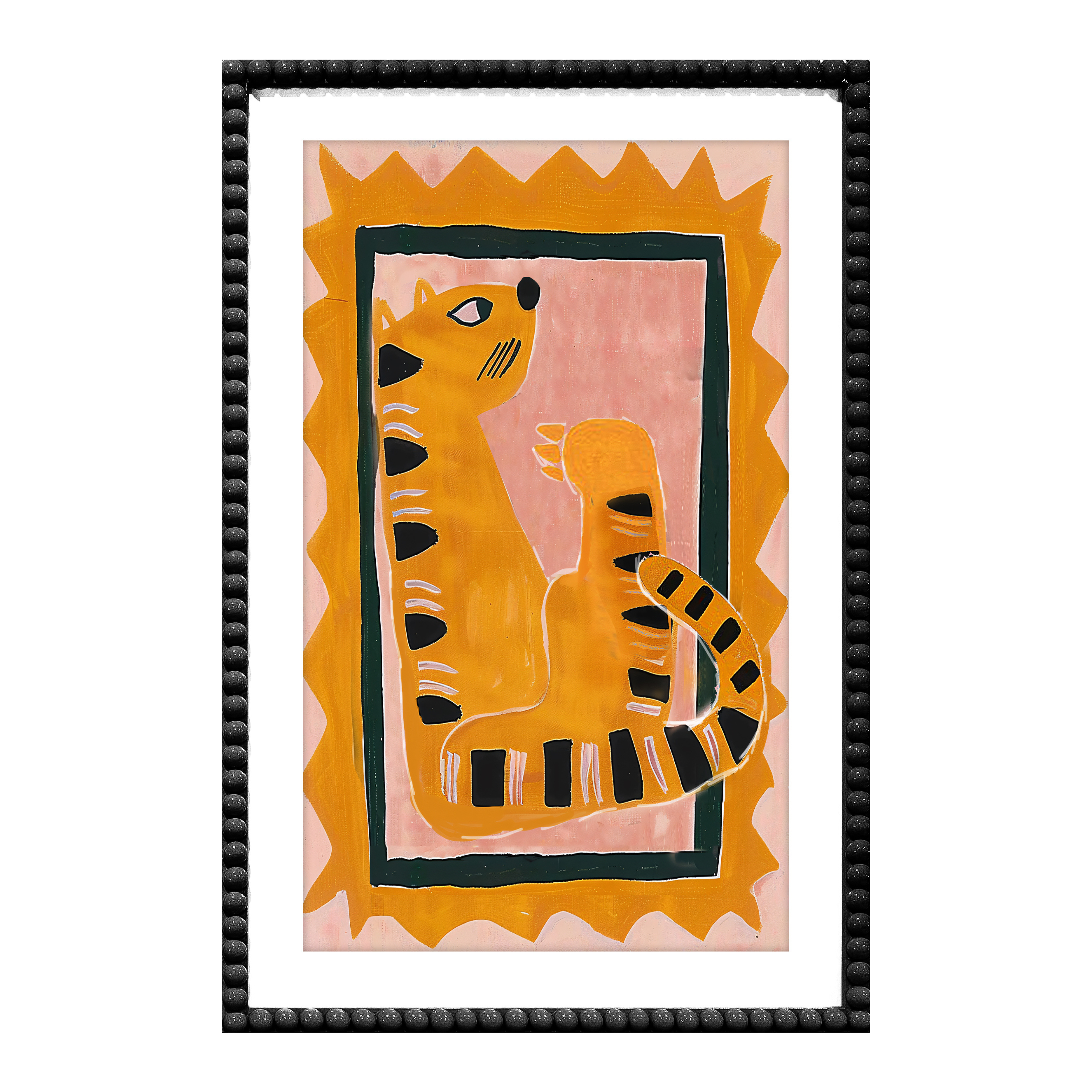 Savanna Glass Framed Canvas