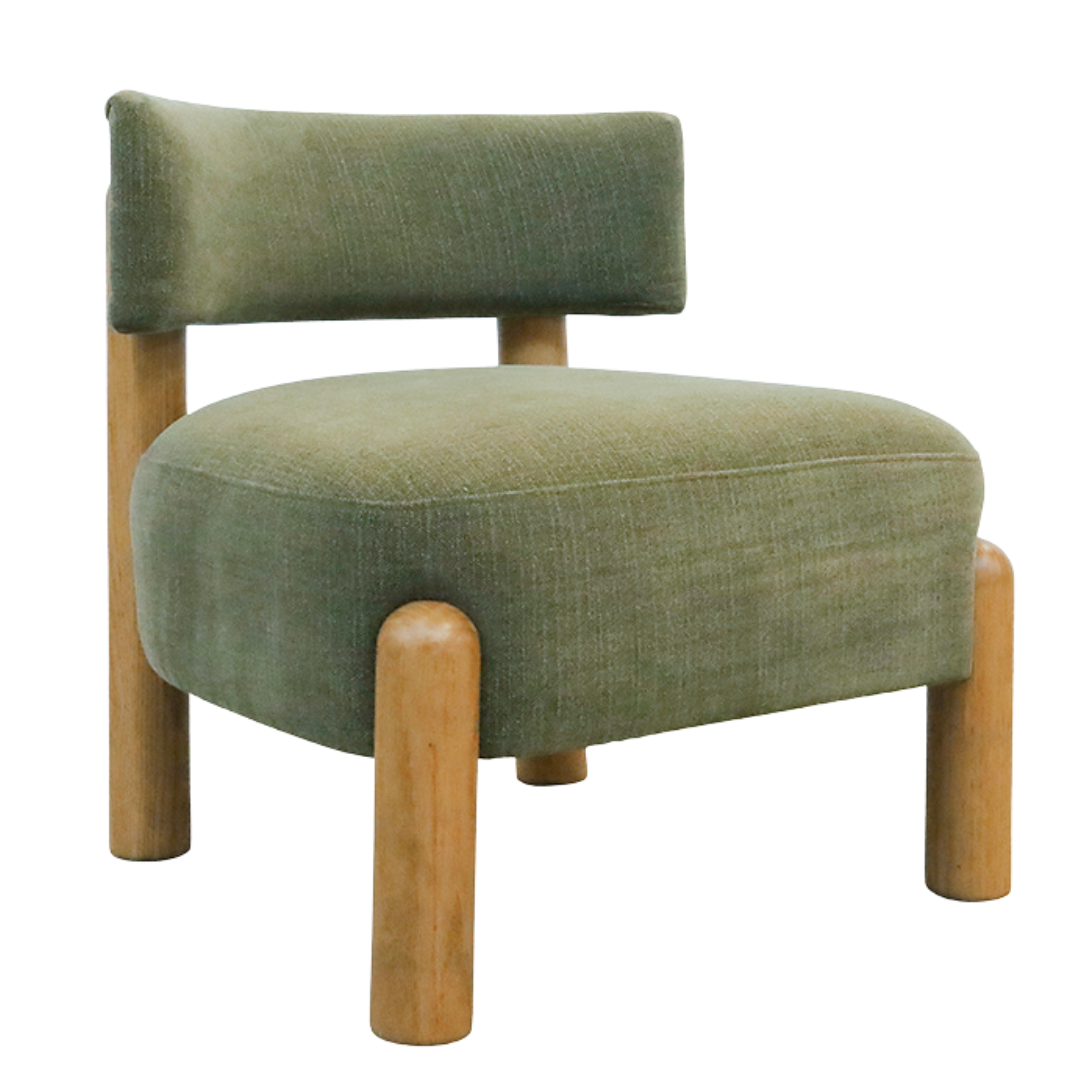 Leina Occasional Chair With Oak Accent