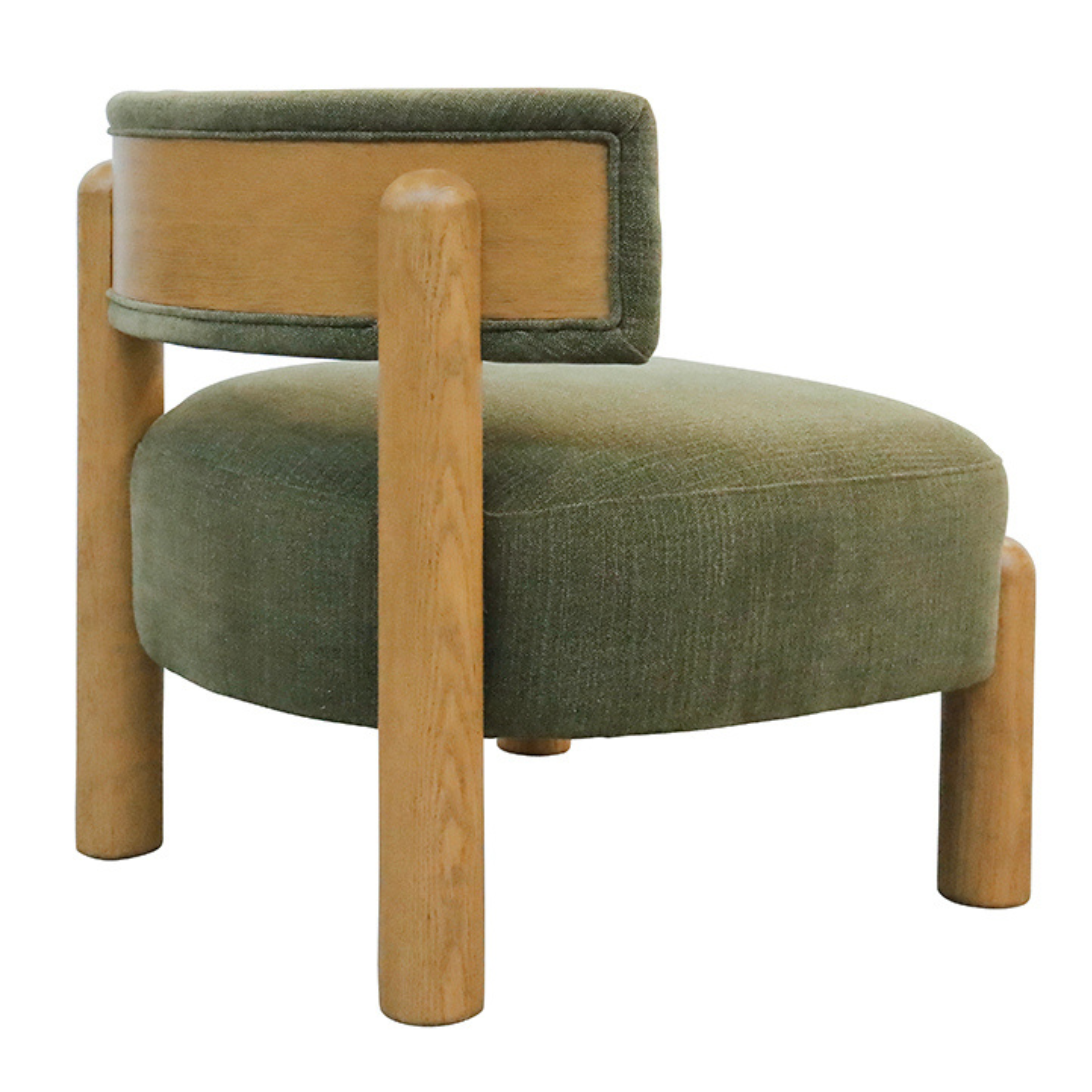 Leina Occasional Chair With Oak Accent