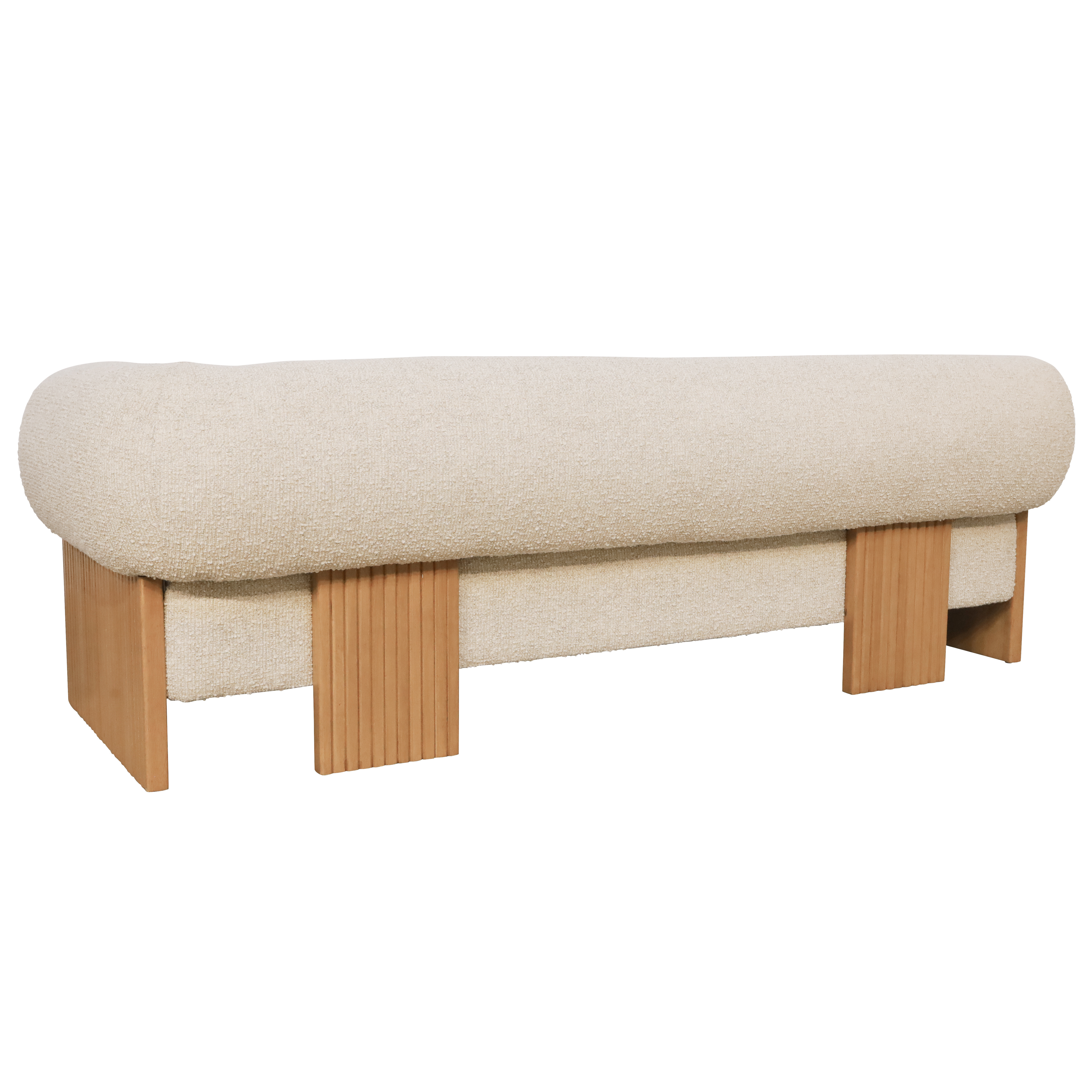 Birdie 3 Seat Sofa With Wood Detail