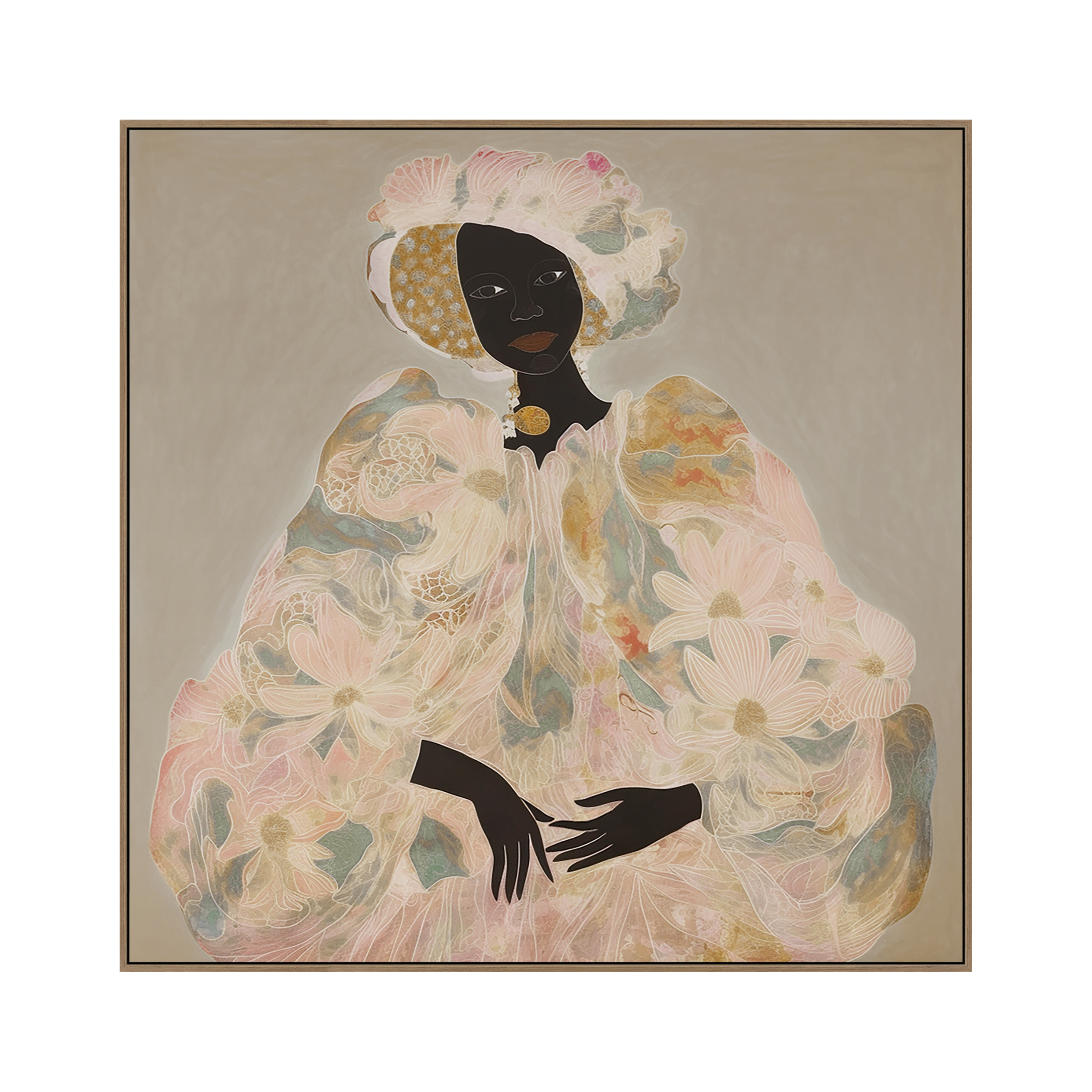 Babassu Framed Canvas