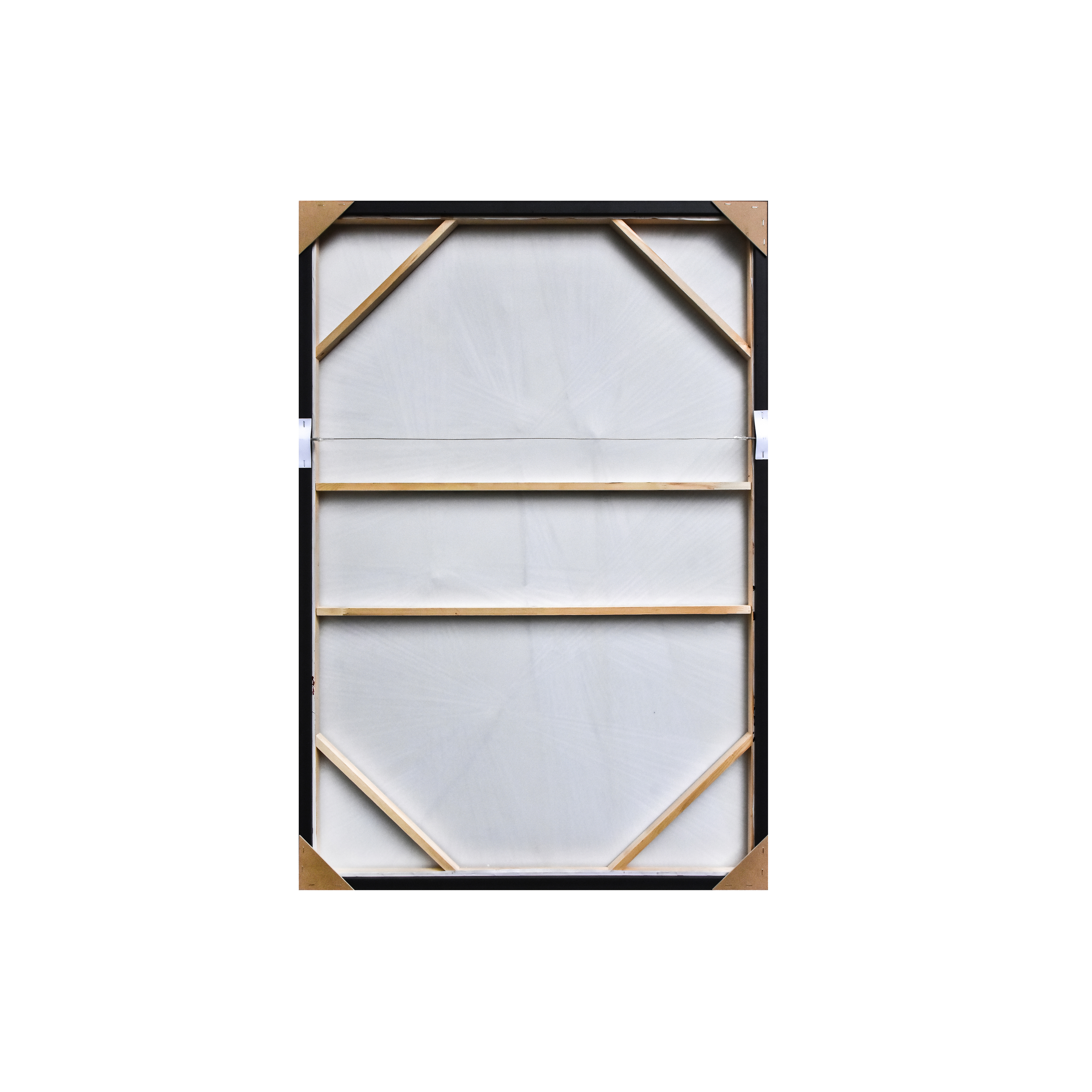 Olive Textile Framed Wall Art