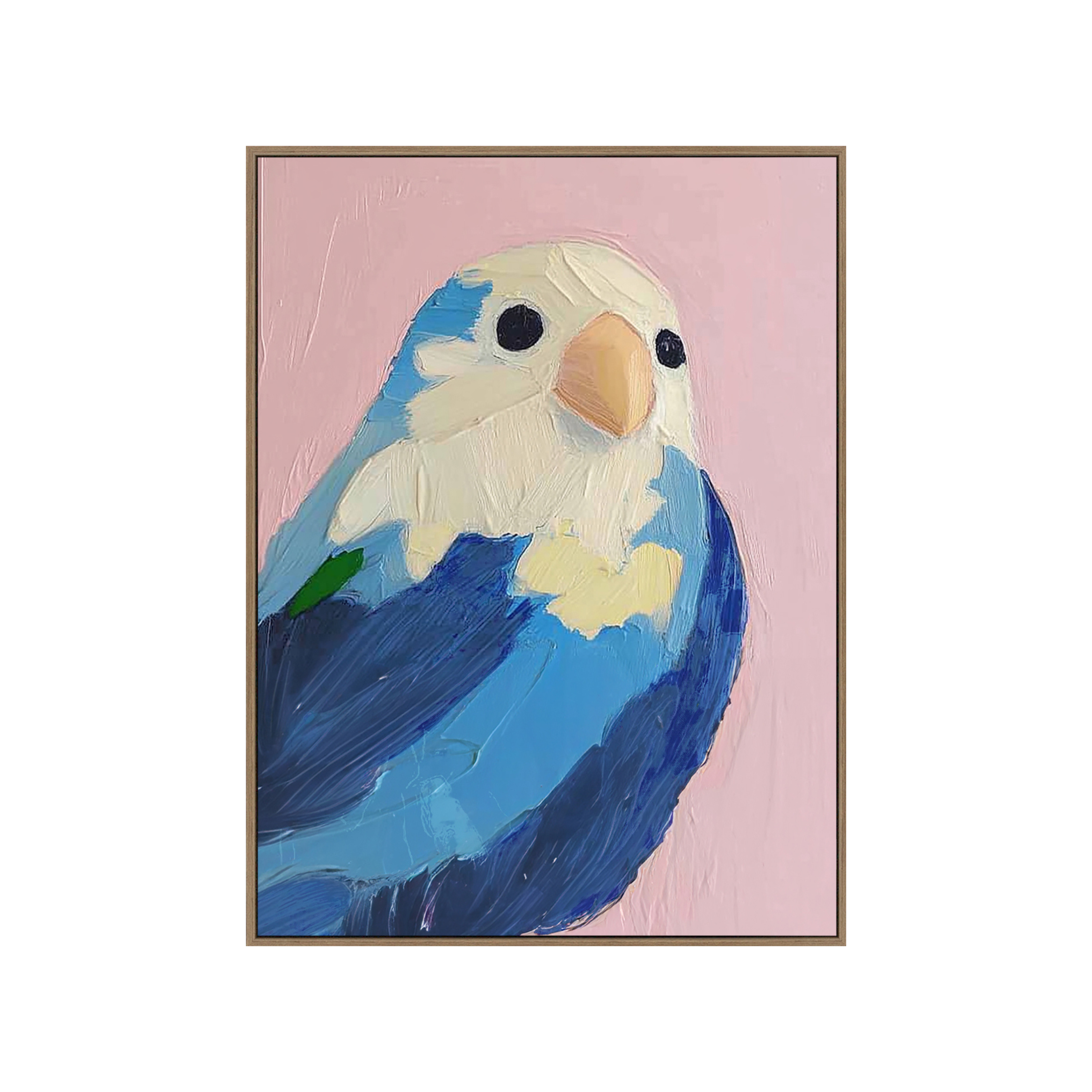 Parrot Canvas B - Oak